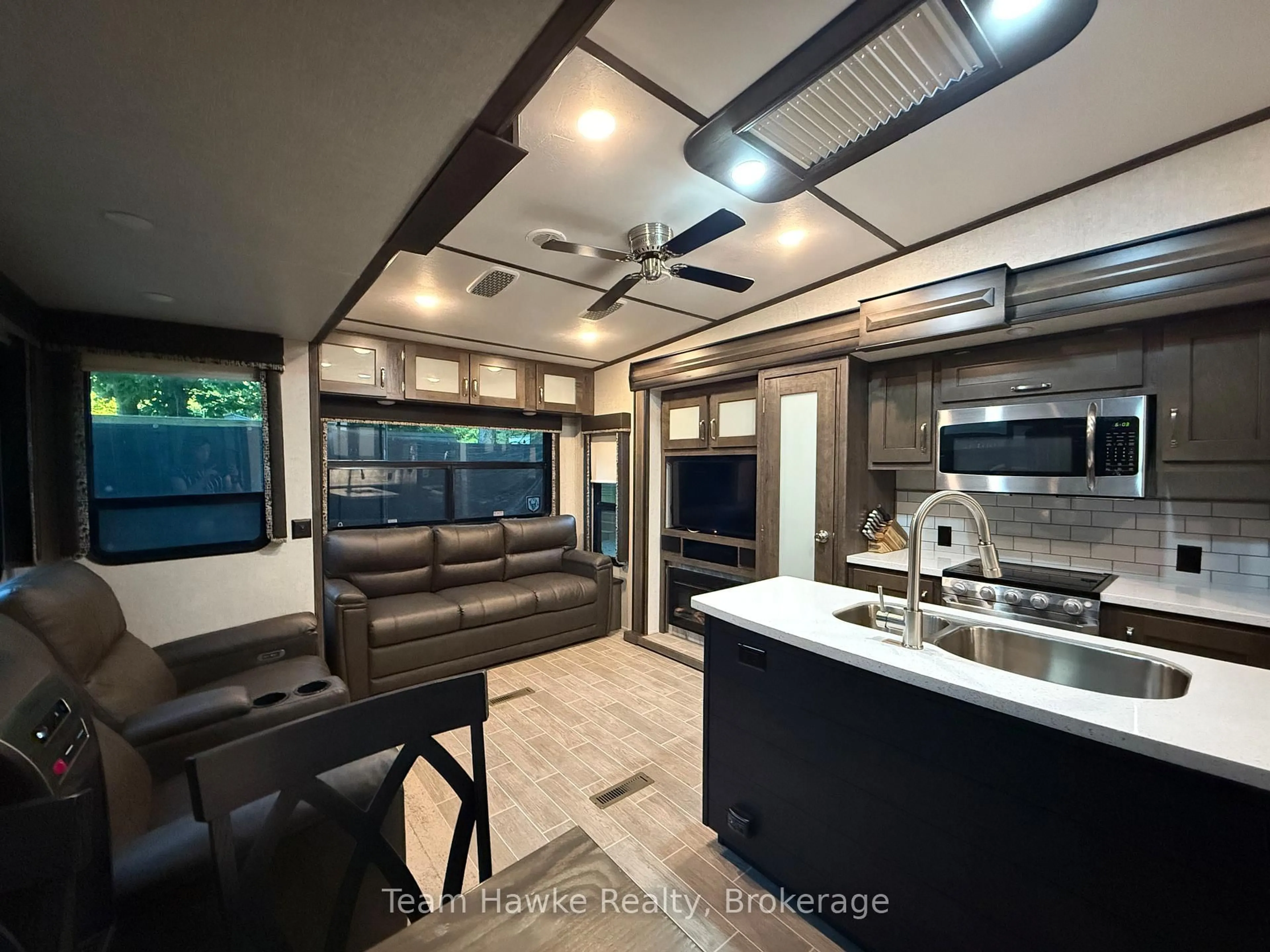 Open concept kitchen, unknown for 2920 Old Penetanguishene Rd #104, Springwater Ontario L0L 1P0