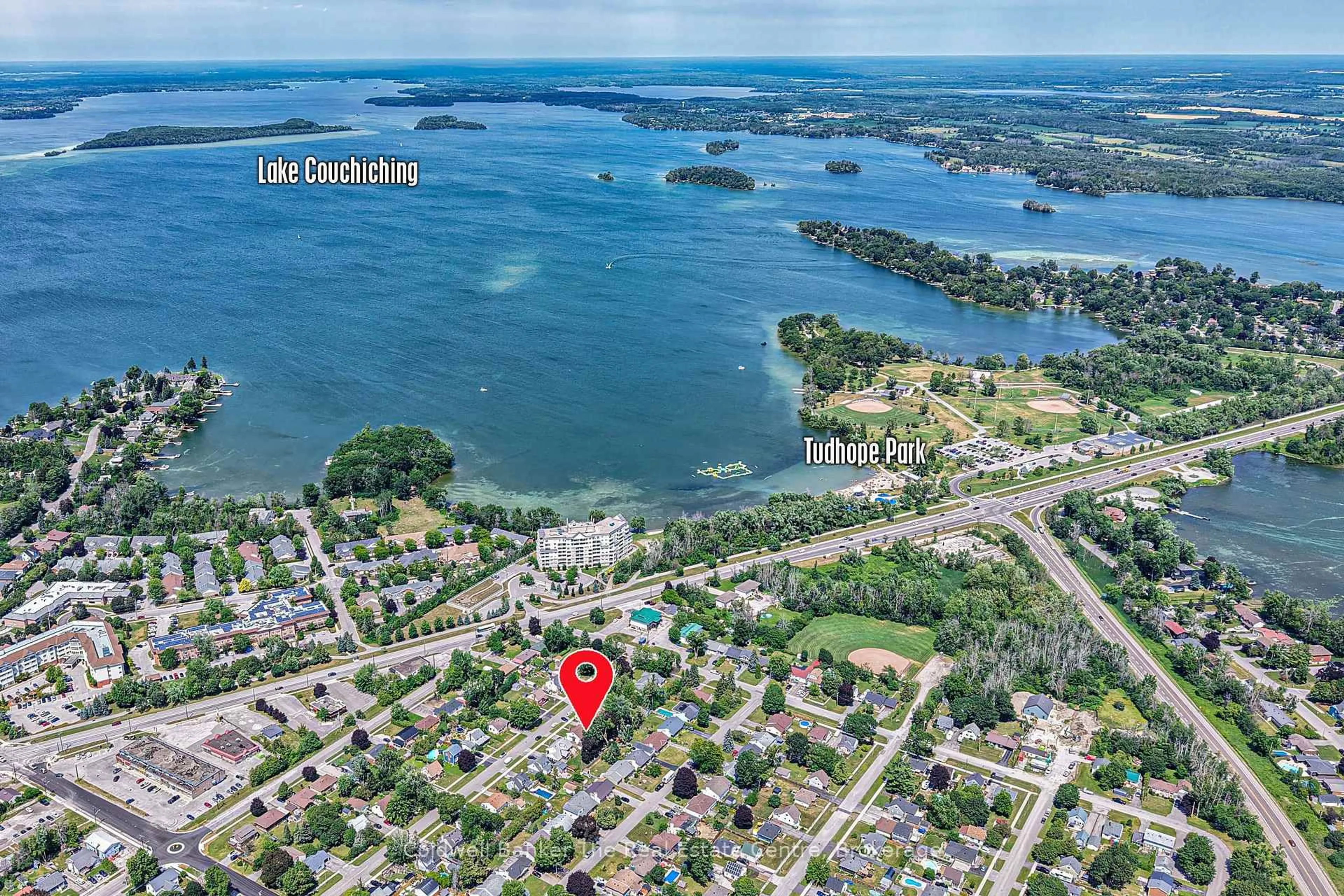 Picture of a map for 321 Franklin St, Orillia Ontario L3V 1K5
