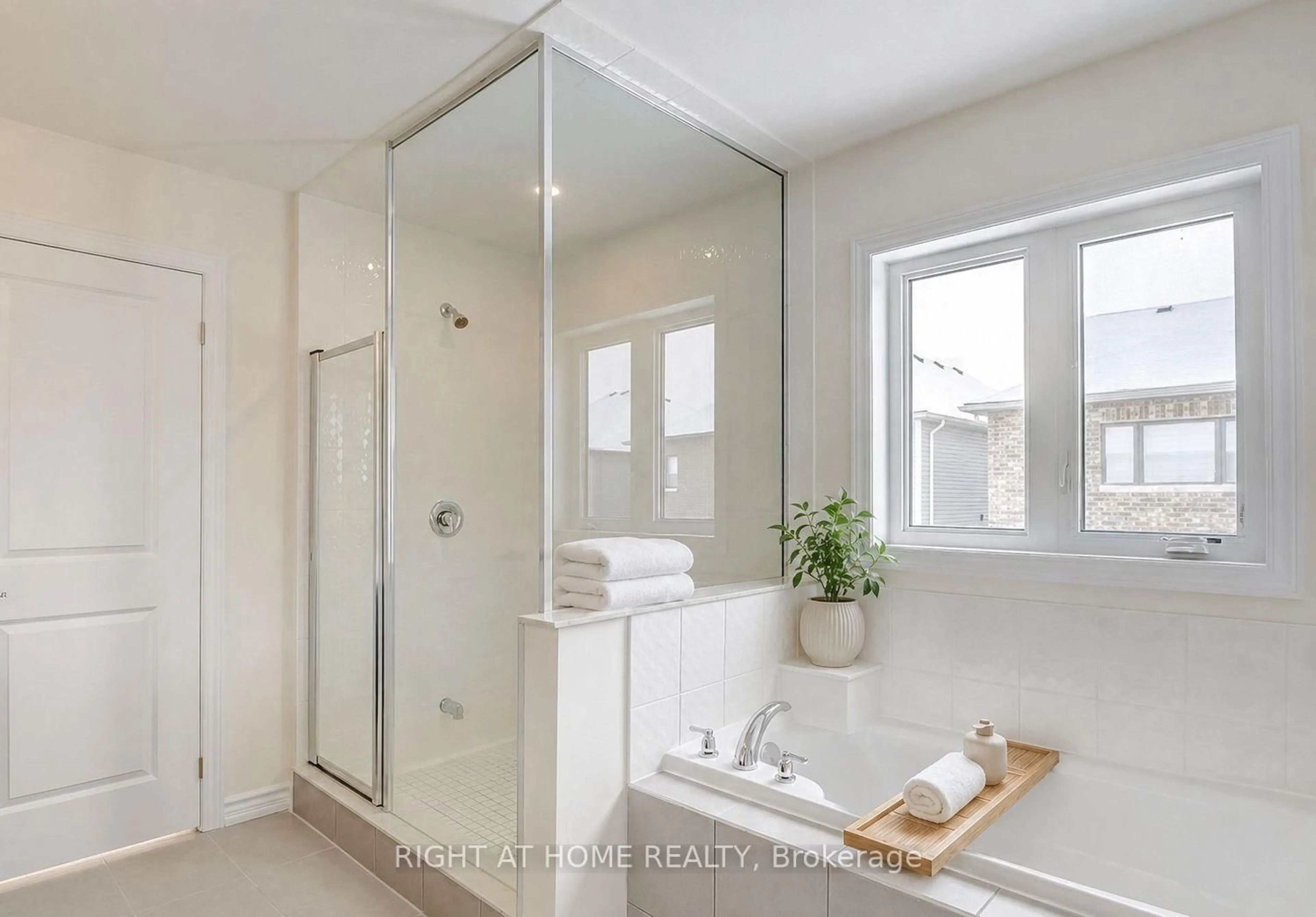 Contemporary bathroom, ceramic/tile floor for 108 Nottingham Rd, Barrie Ontario L9J 0L4