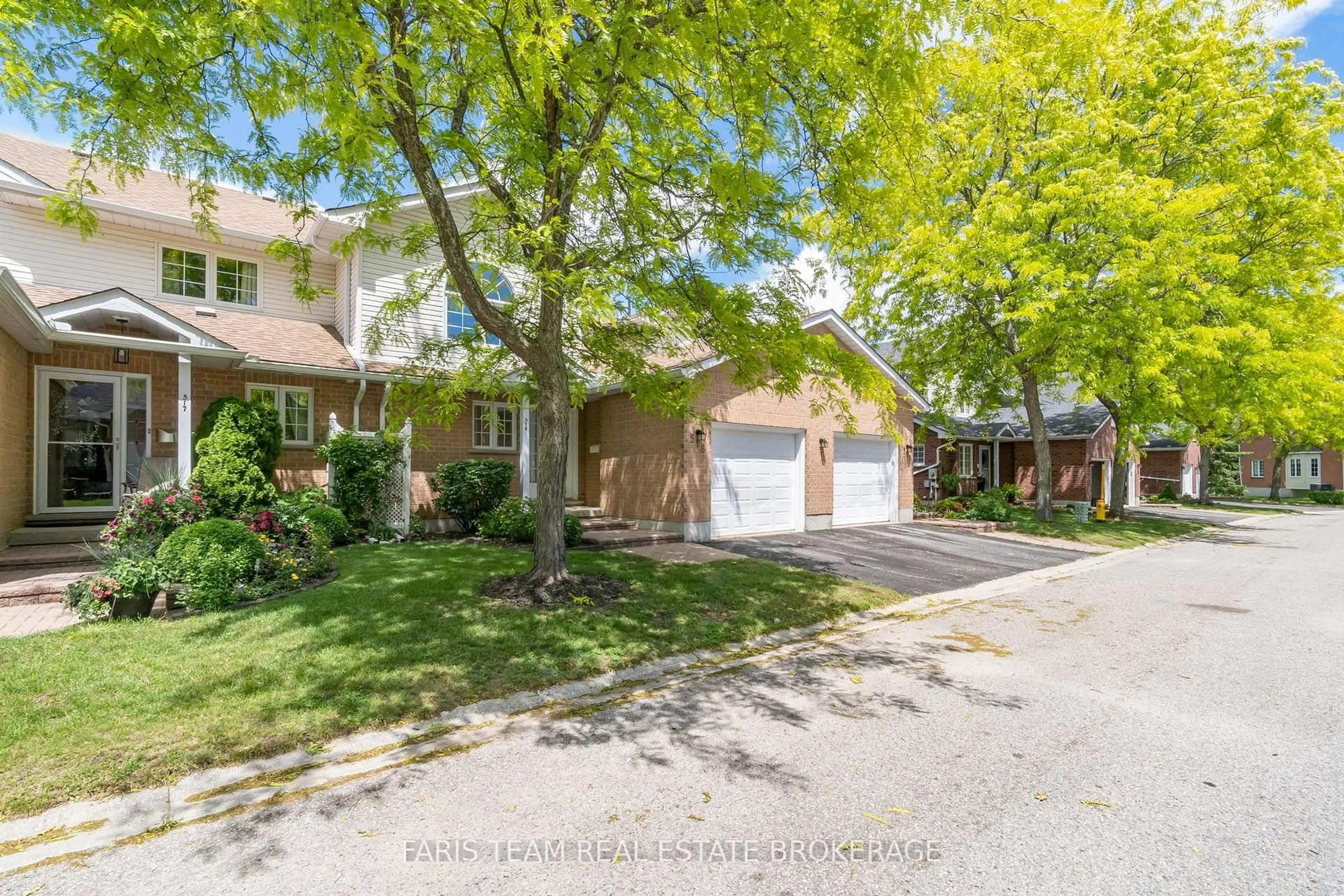 A pic from outside/outdoor area/front of a property/back of a property/a pic from drone, street for 60 Museum Dr #518, Orillia Ontario L3V 7T9