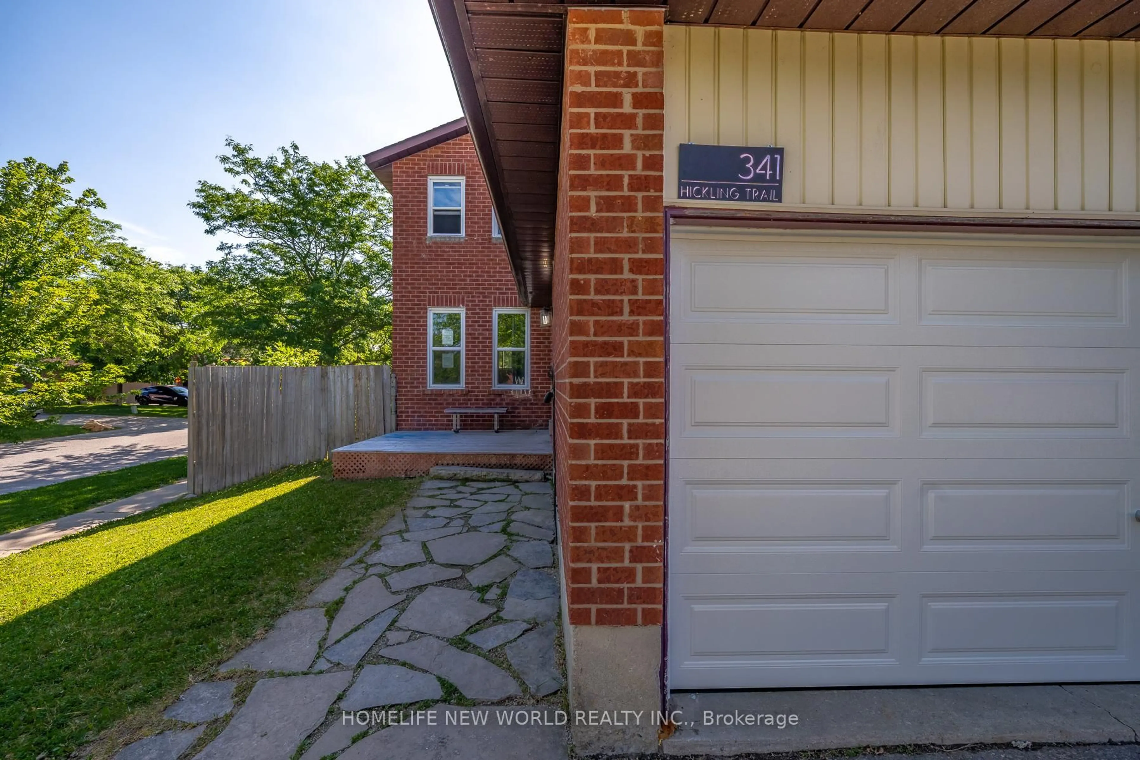Home with brick exterior material, street for 341 Hickling Tr, Barrie Ontario L4M 5Z6