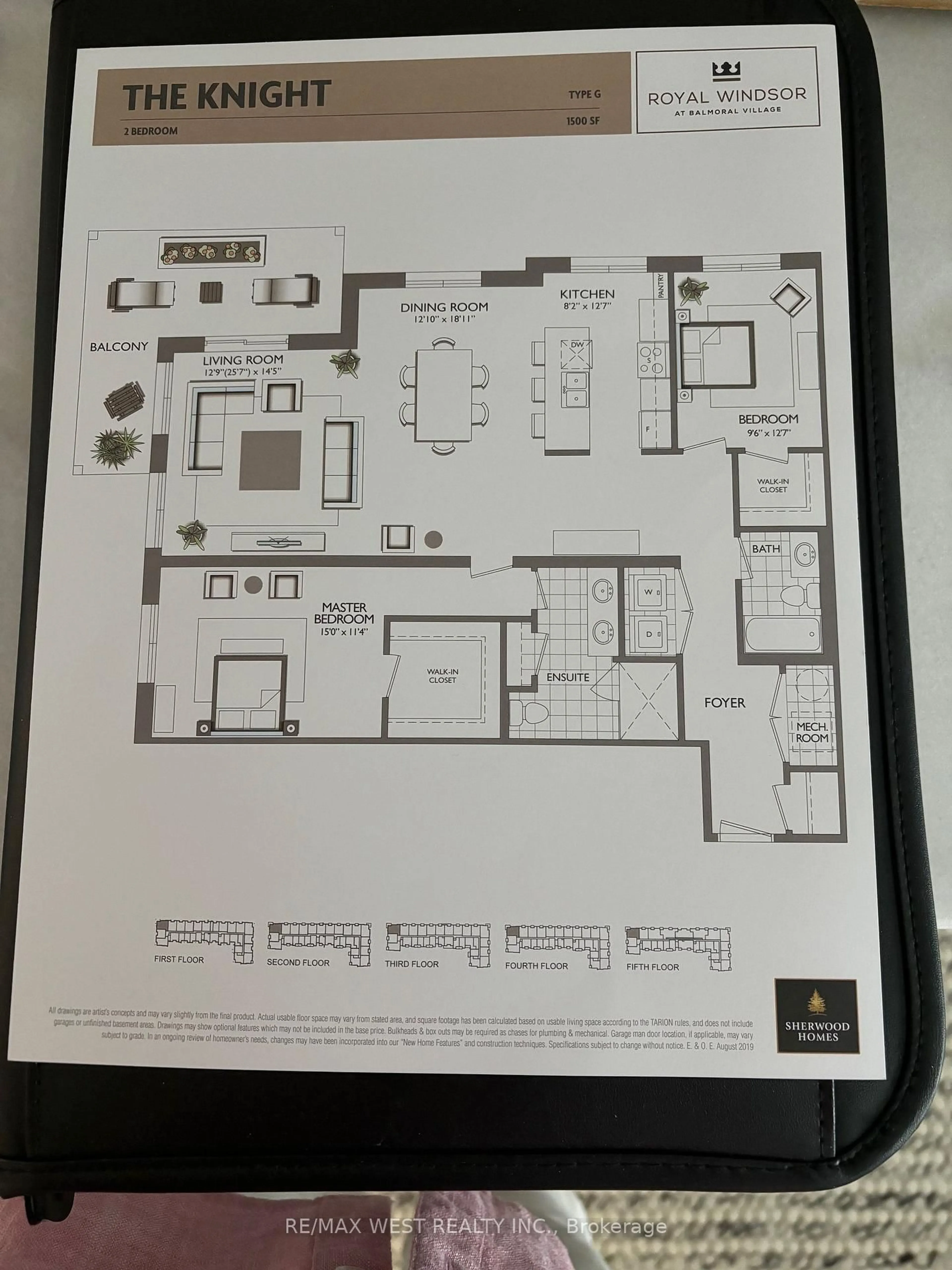 Floor plan for 4 Kimberly Lane #325, Collingwood Ontario L9Y 5T6