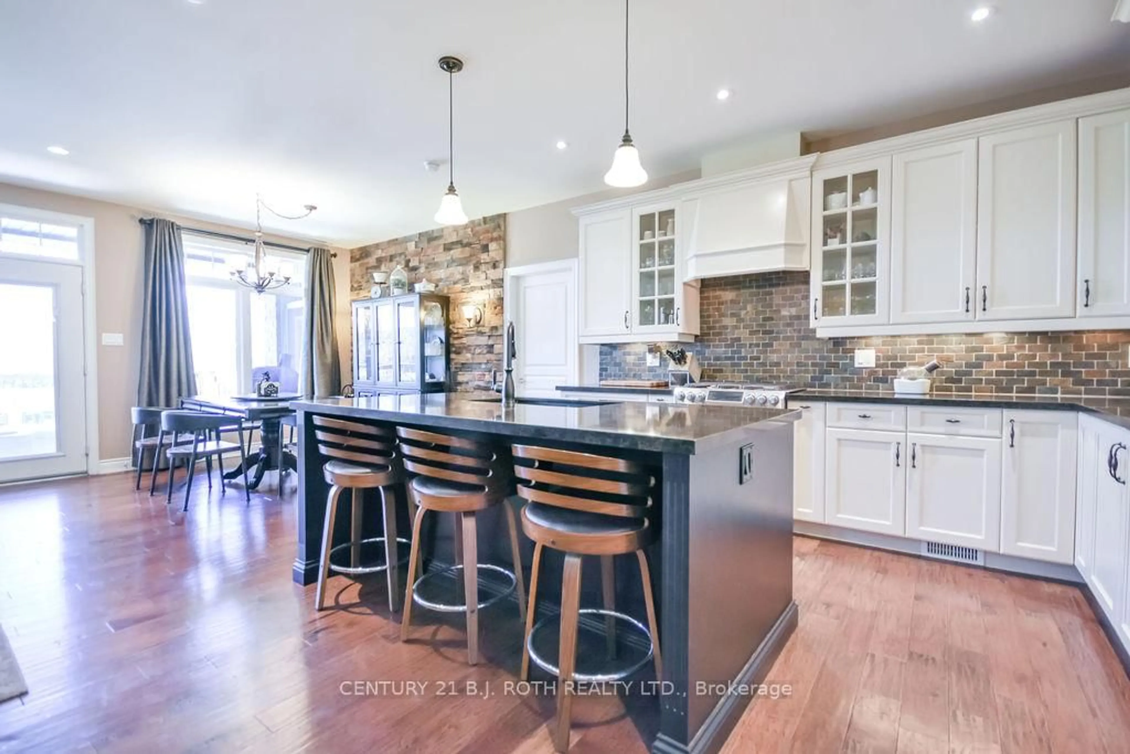 Open concept kitchen, ceramic/tile floor for 2 Roy Hickling Dr, Springwater Ontario L9X 0J2
