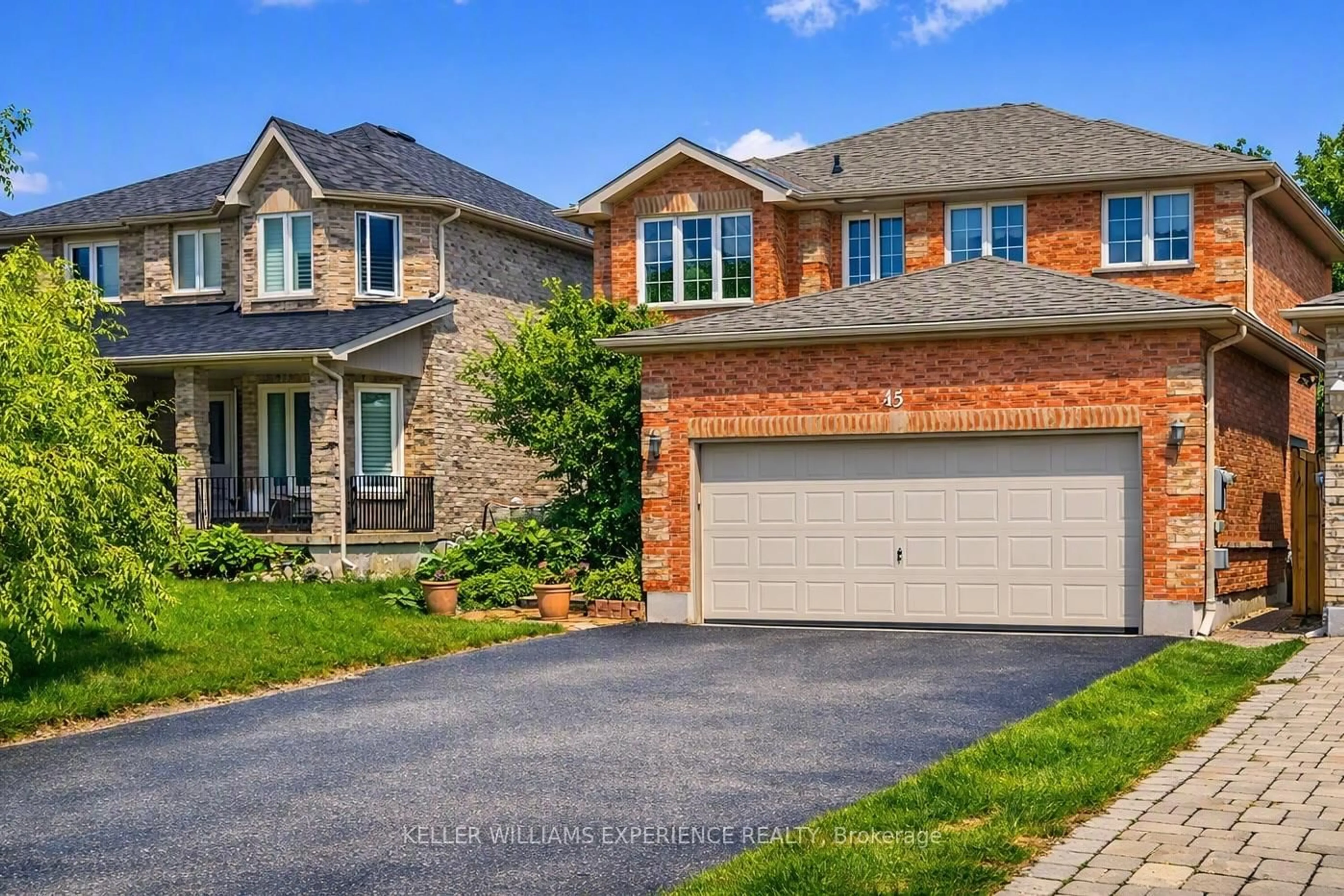 Home with brick exterior material, street for 43 Dunnett Dr, Barrie Ontario L4N 0J7