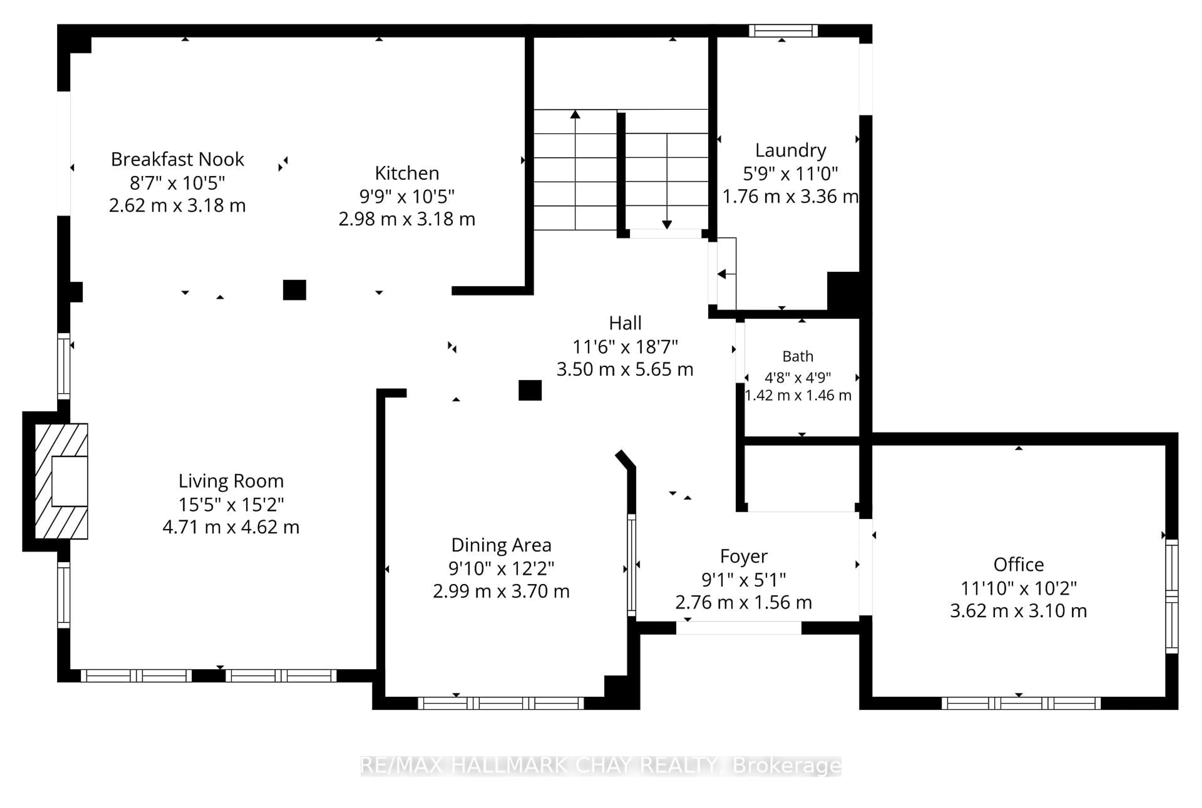 Floor plan for 2 Versailles Cres, Barrie Ontario L4M 0B6