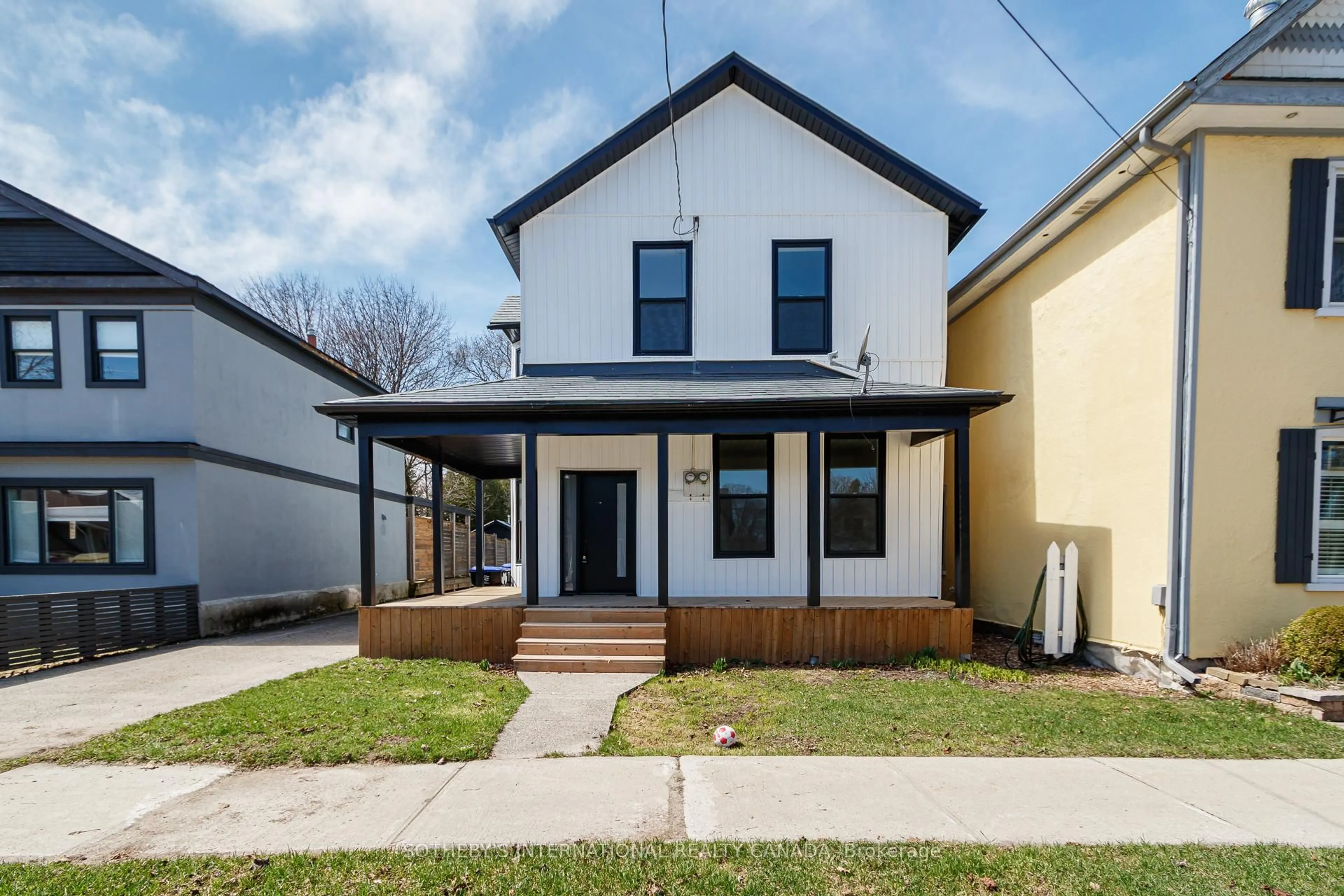 Home with brick exterior material, street for 64 Birch St, Collingwood Ontario L9Y 2V1