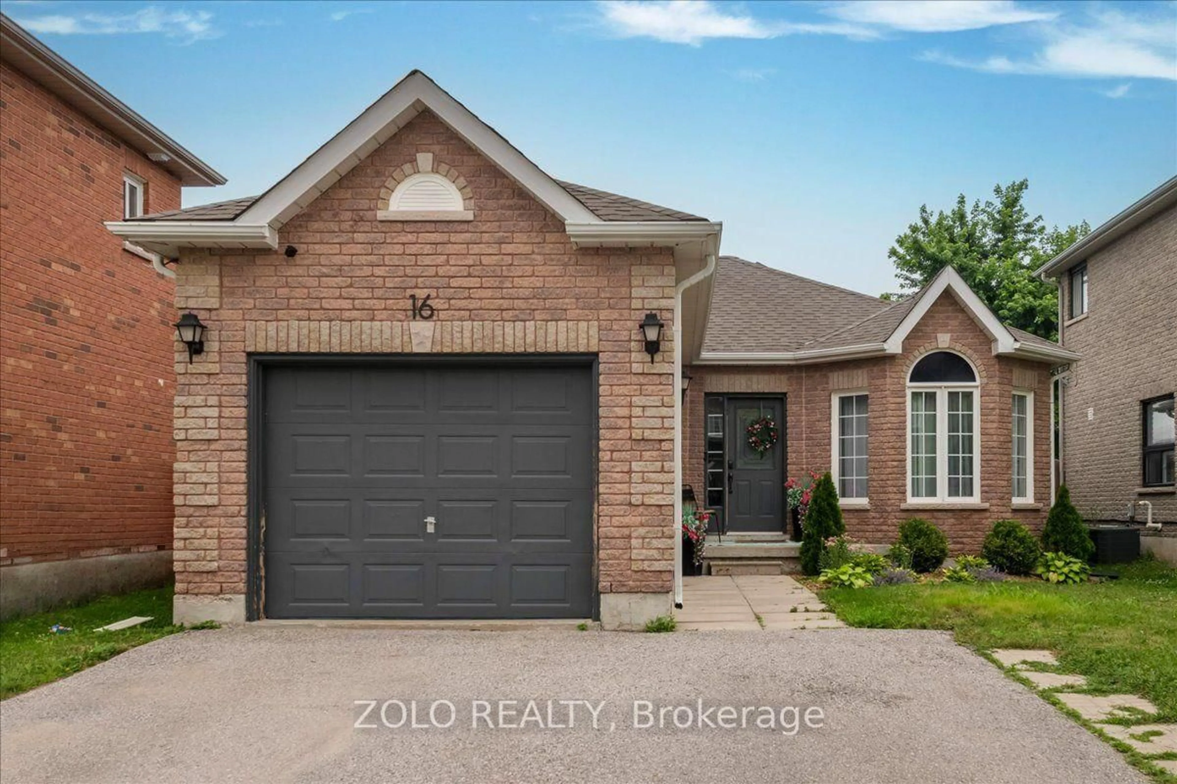 Home with brick exterior material, street for 16 Esther Dr, Barrie Ontario L4N 0X8