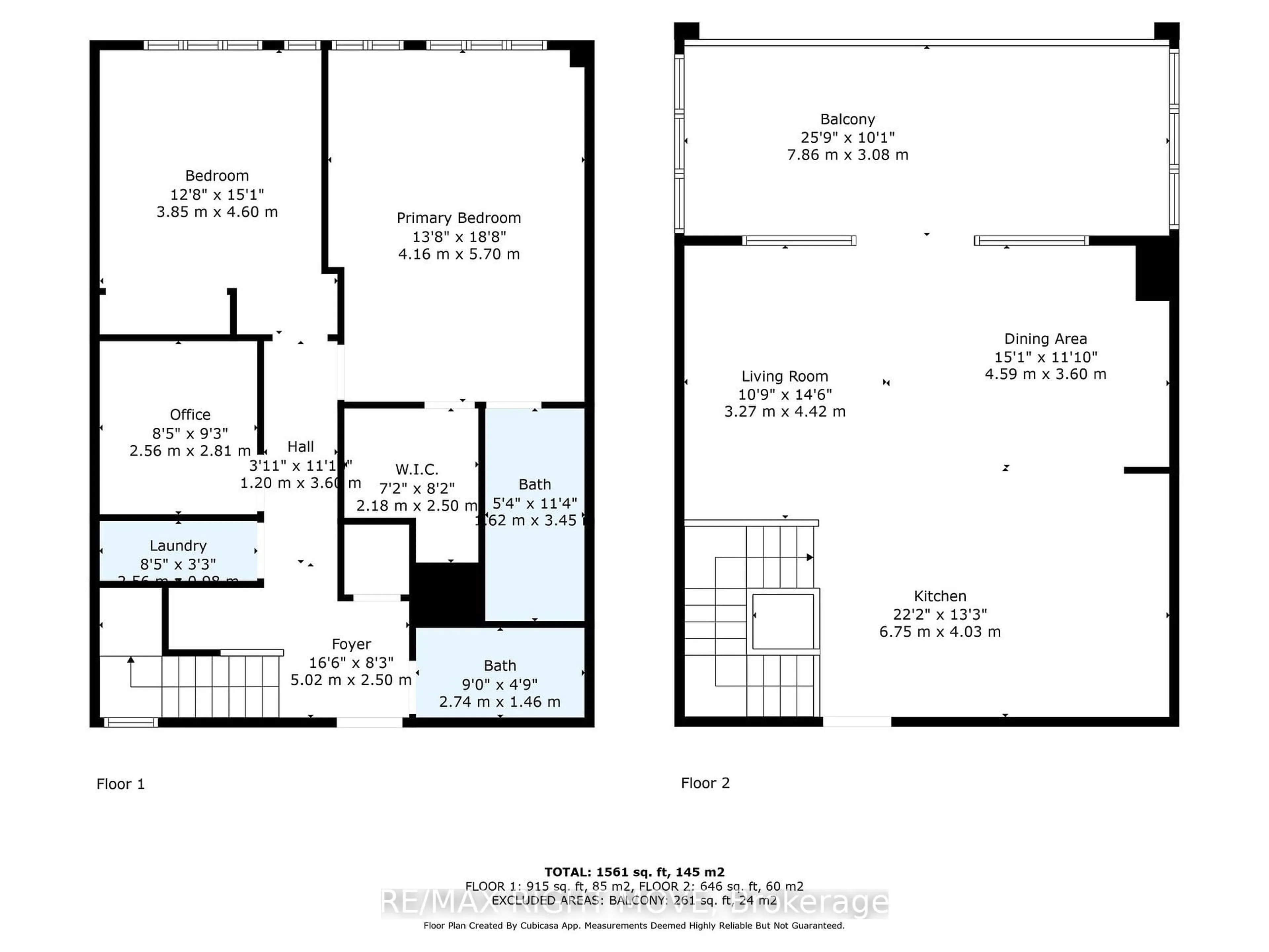 Floor plan for 21 Matchedash St #403L, Orillia Ontario L3V 4W4