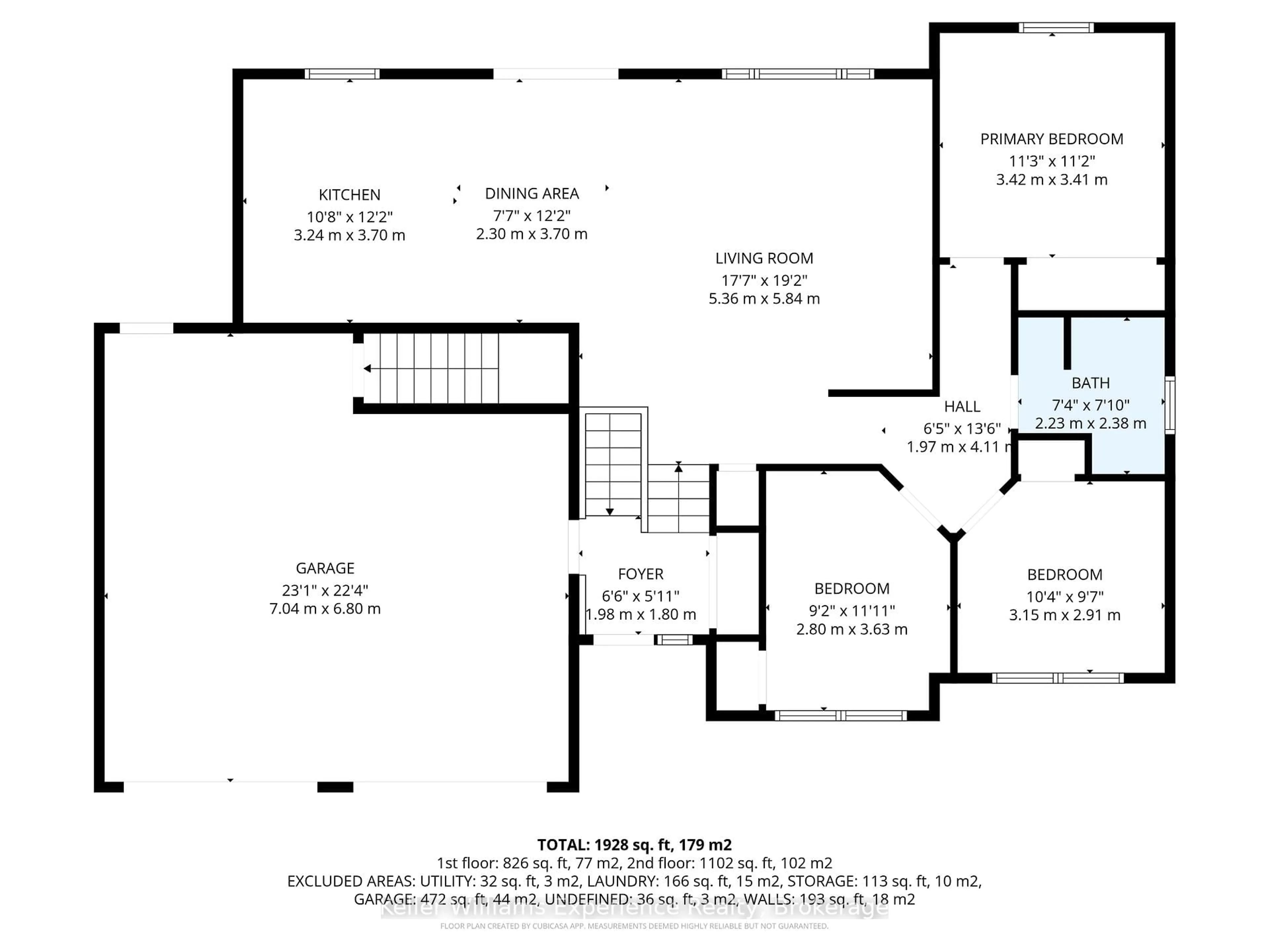 Floor plan for 4 Byrnes Cres, Penetanguishene Ontario L9M 1W4