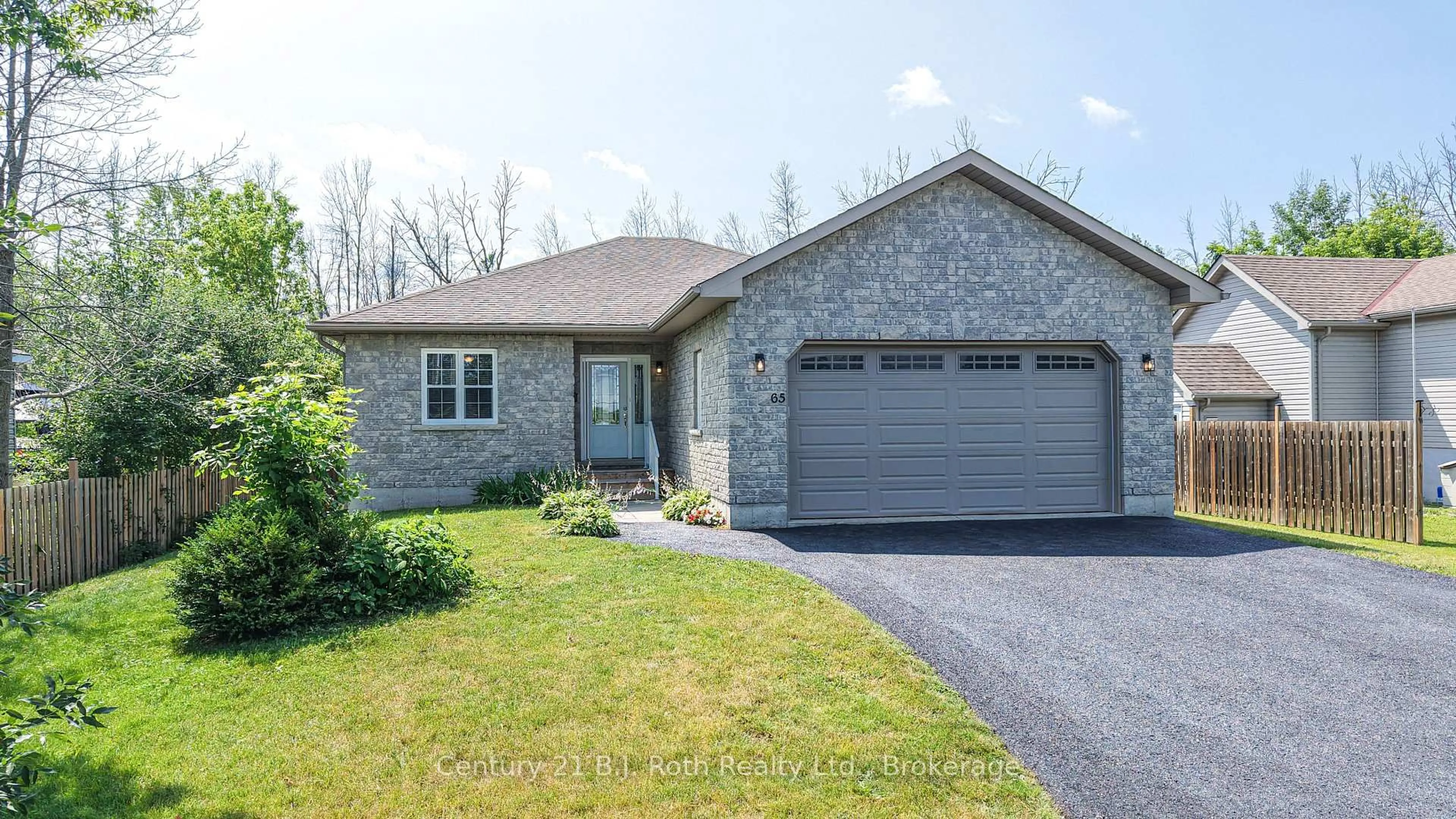 Home with brick exterior material, street for 65 Courtland St, Ramara Ontario L3V 1A6
