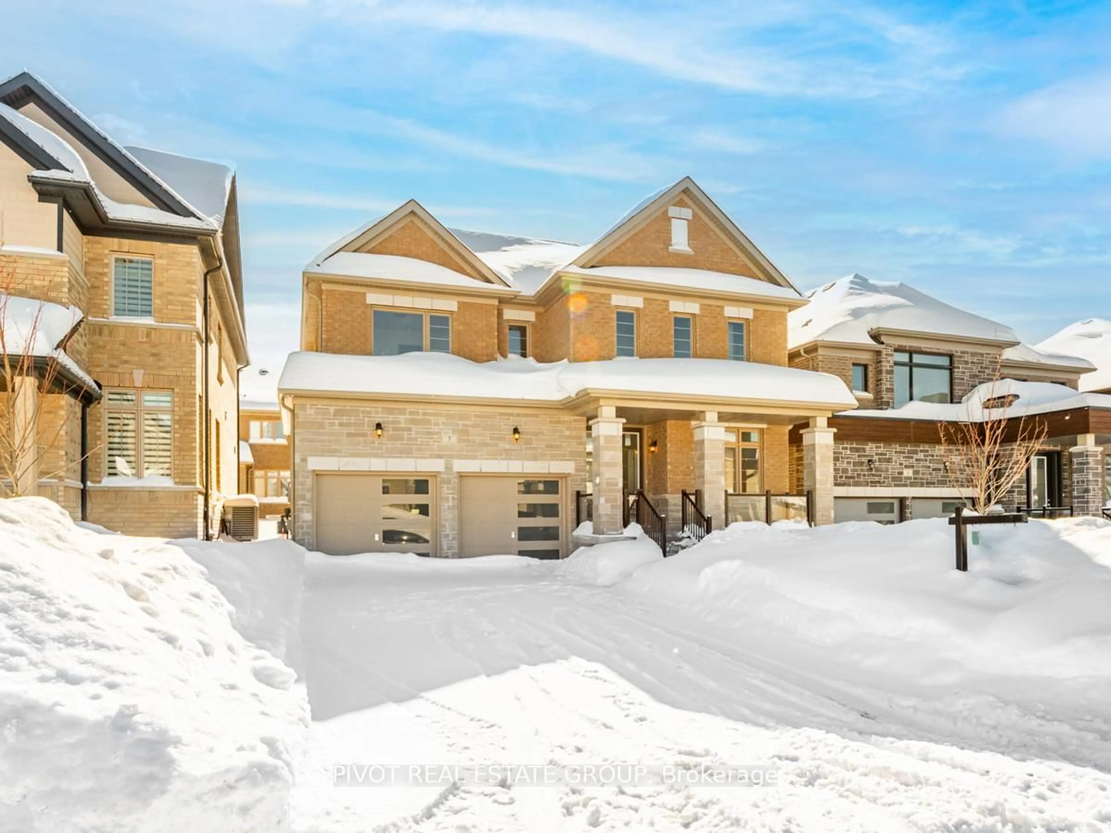 Home with brick exterior material, street for 7 Daffodil Rd, Springwater Ontario L9X 2C5