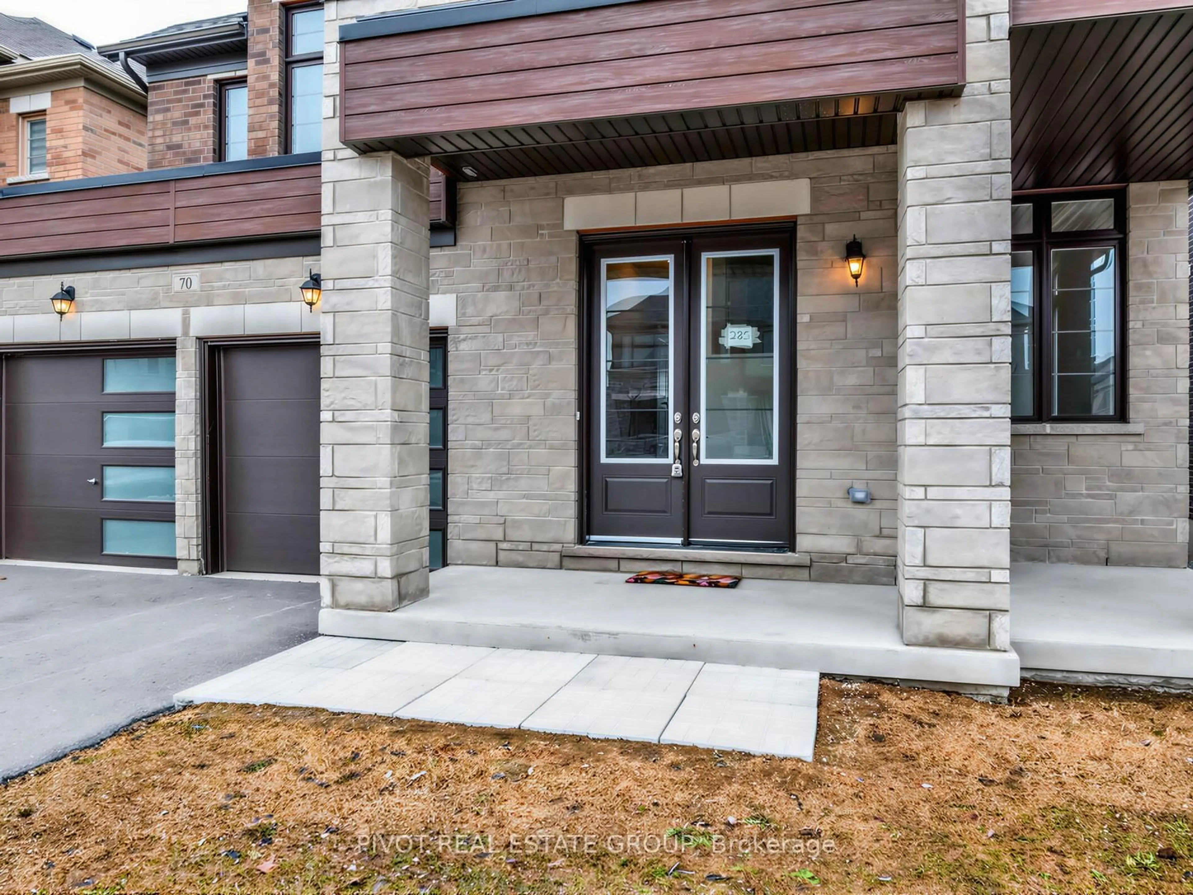 Home with brick exterior material, street for 70 Calypso Ave, Springwater Ontario L9X 2C5