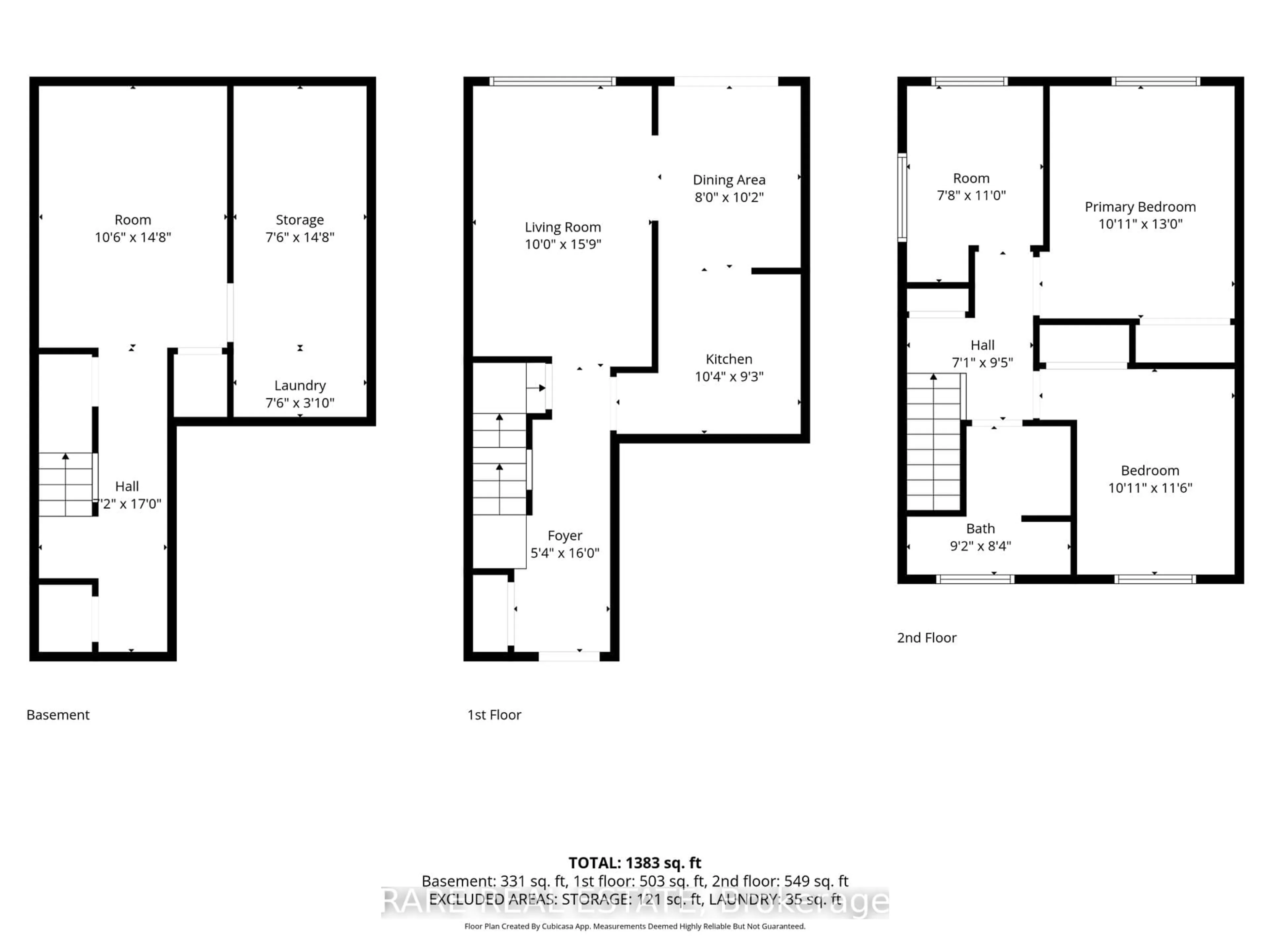 Floor plan for 86 Mowat Cres, Barrie Ontario L4N 5B3