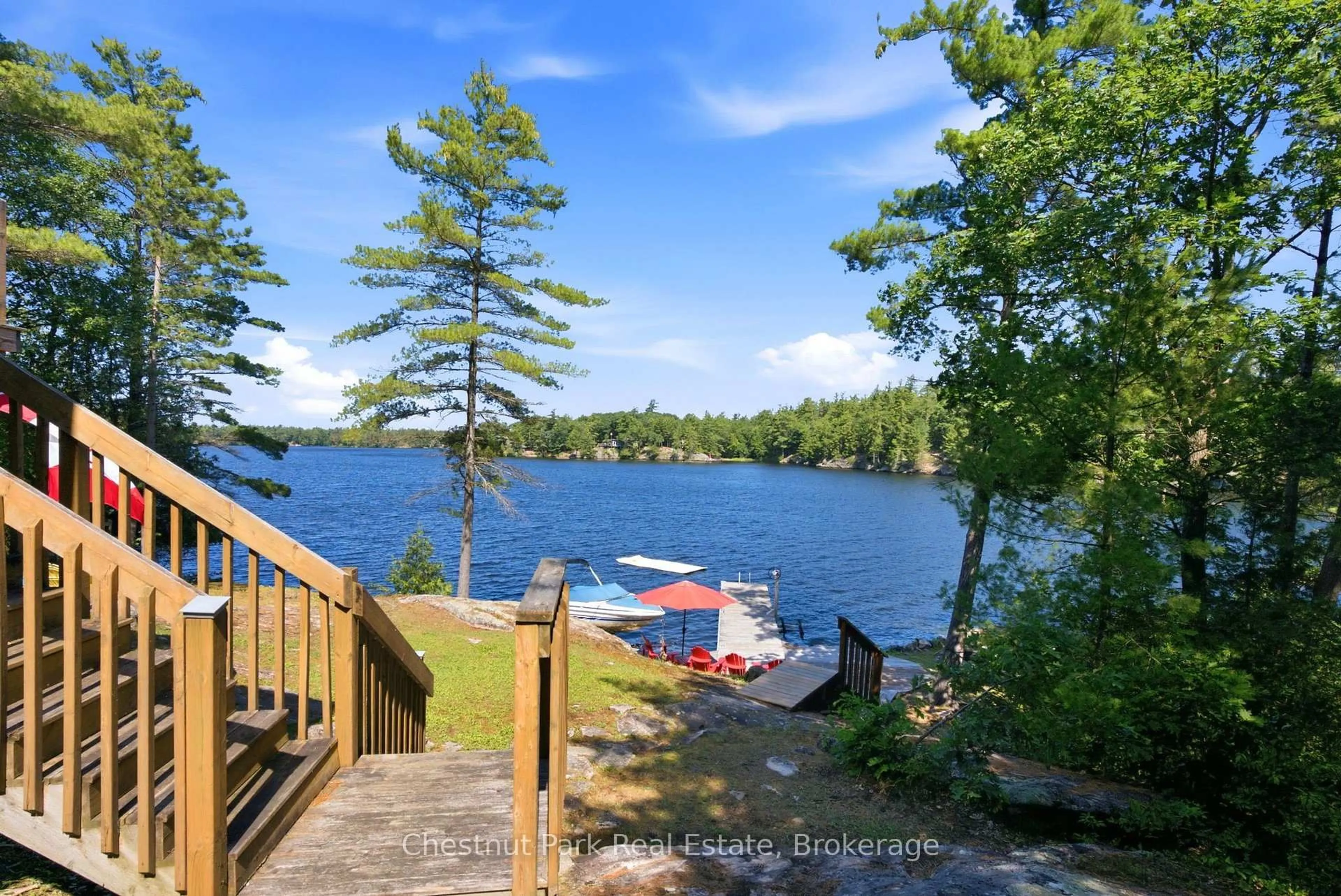 Patio, water/lake/river/ocean view for 4296 Manton Lane, Severn Ontario L0K 1E0