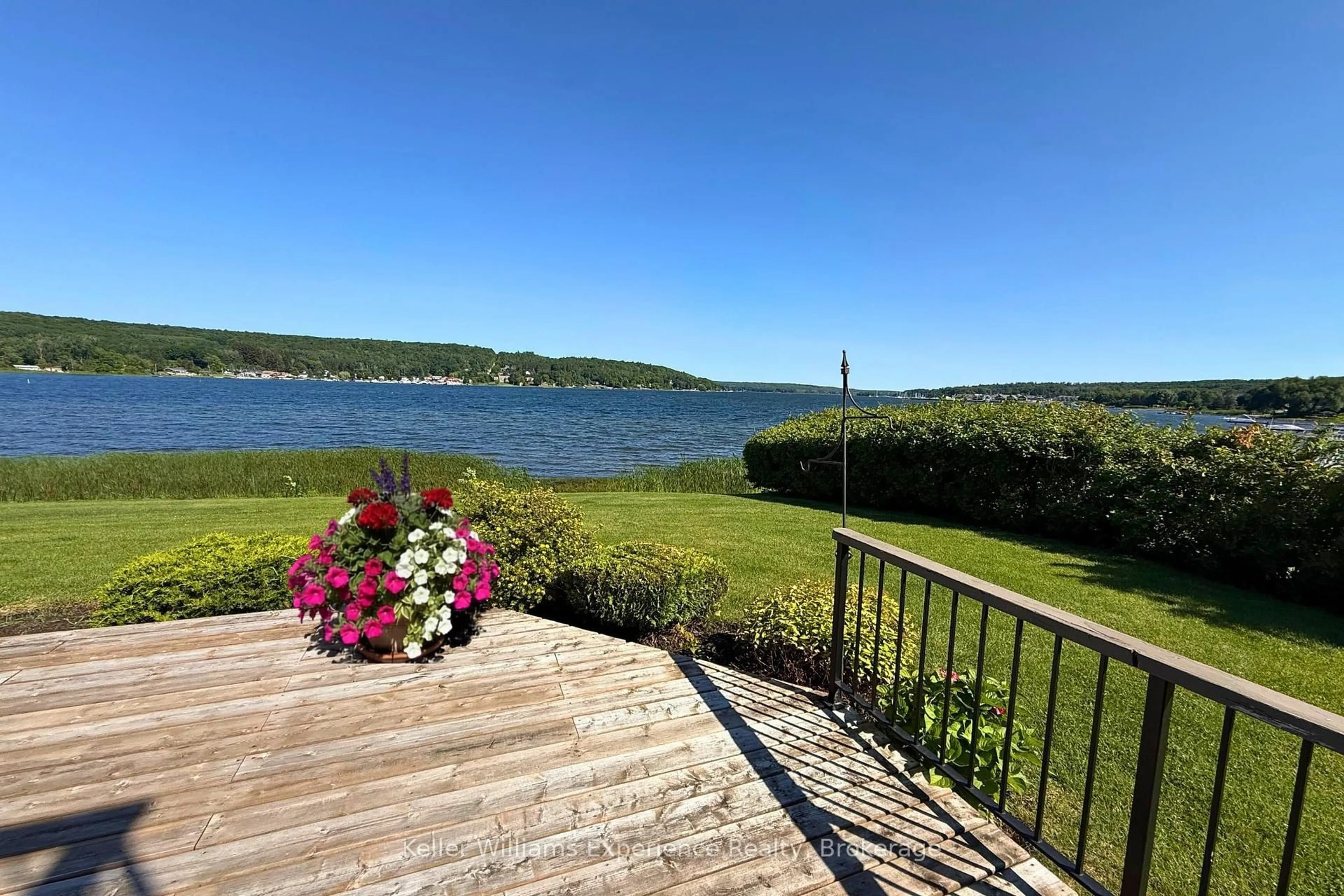Patio, water/lake/river/ocean view for 8 Beck Blvd #5, Penetanguishene Ontario L9M 1C3