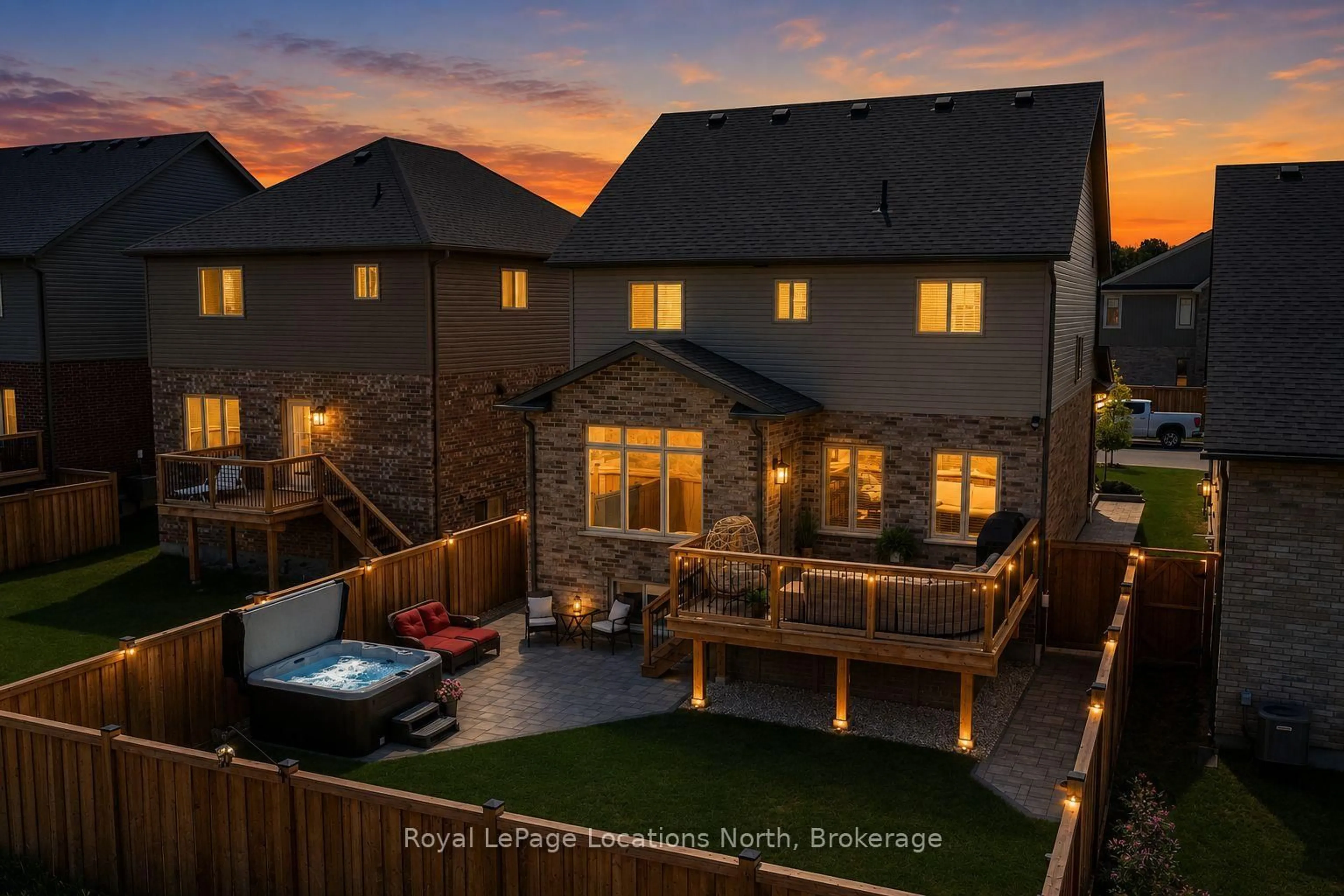 A pic from outside/outdoor area/front of a property/back of a property/a pic from drone, mountain view for 25 Maidens Cres, Collingwood Ontario L9Y 3B7