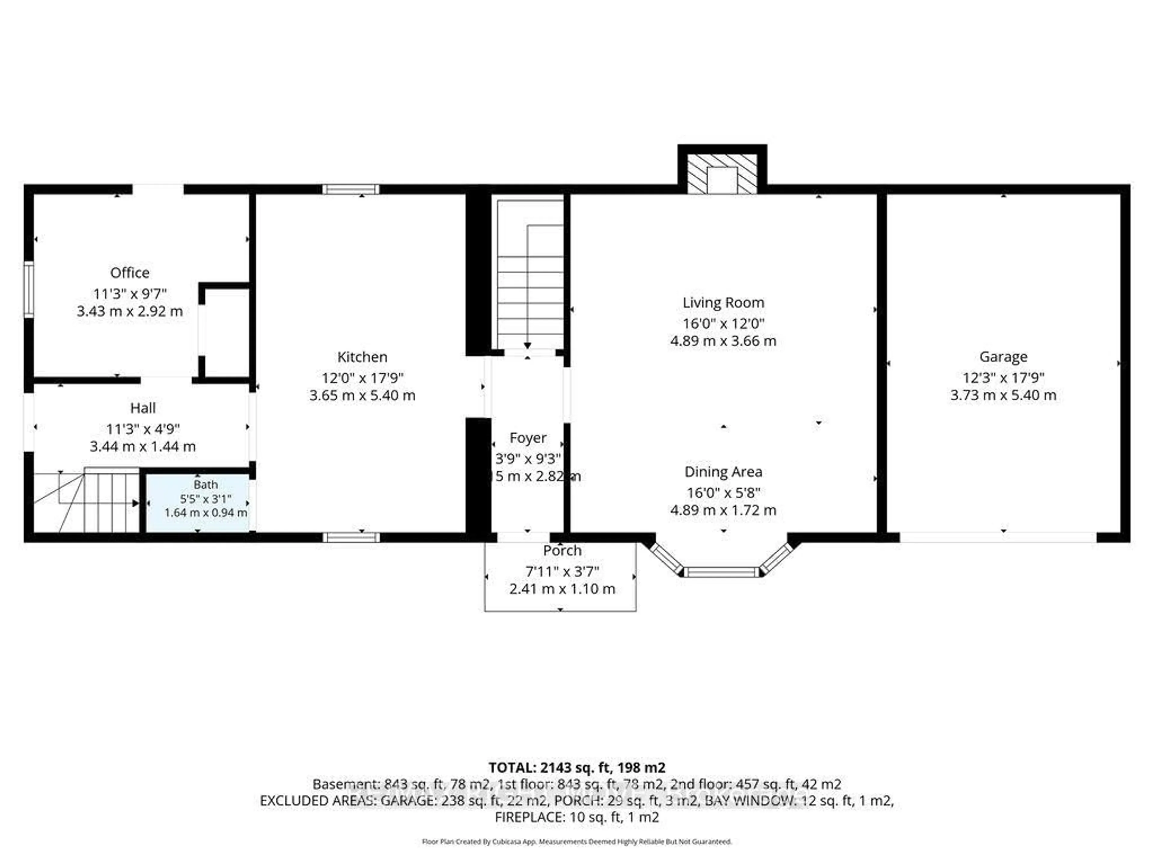 Floor plan for 119 Emily St, Orillia Ontario L3V 5V2