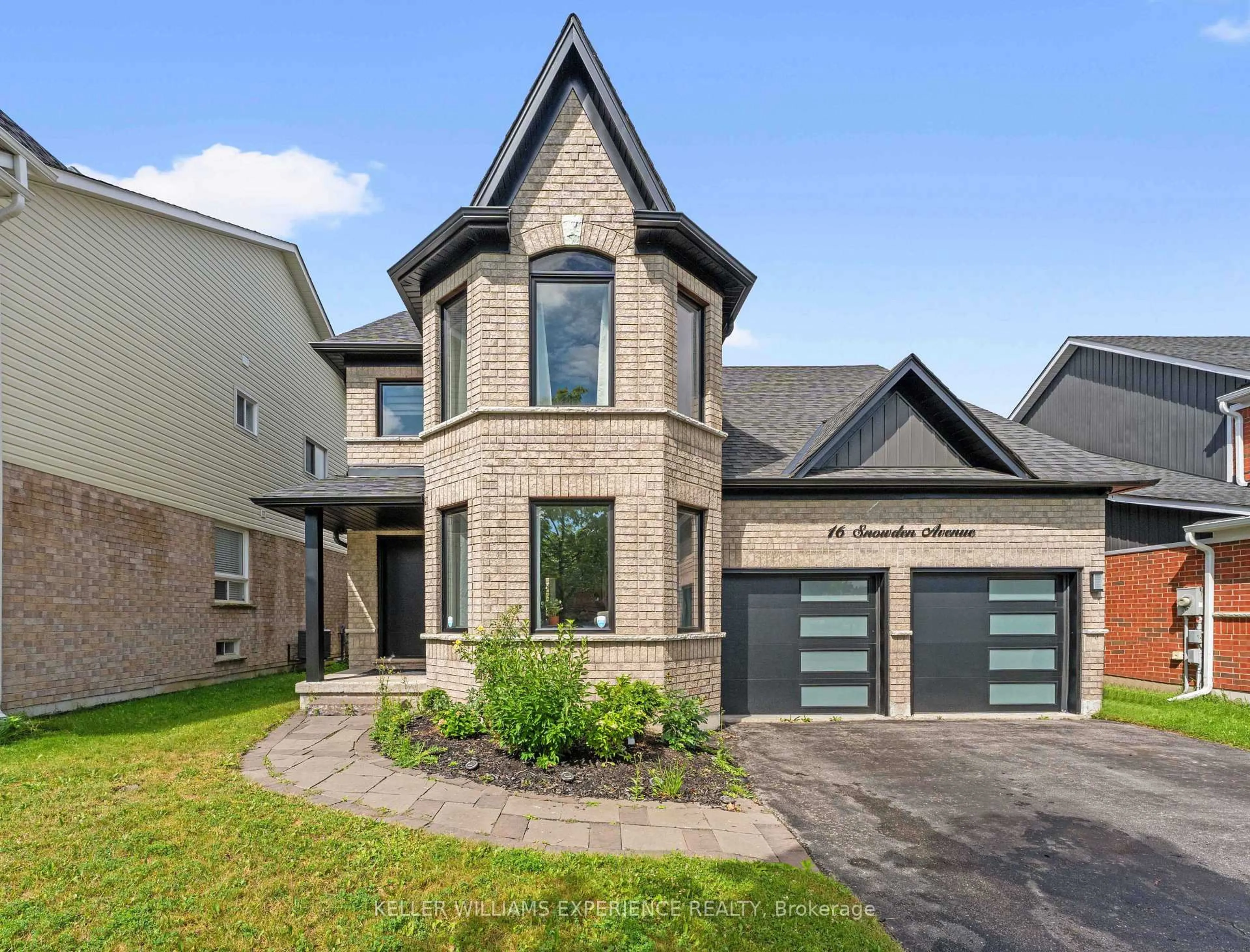 Home with brick exterior material, street for 16 Snowden Ave, Barrie Ontario L4M 7G5
