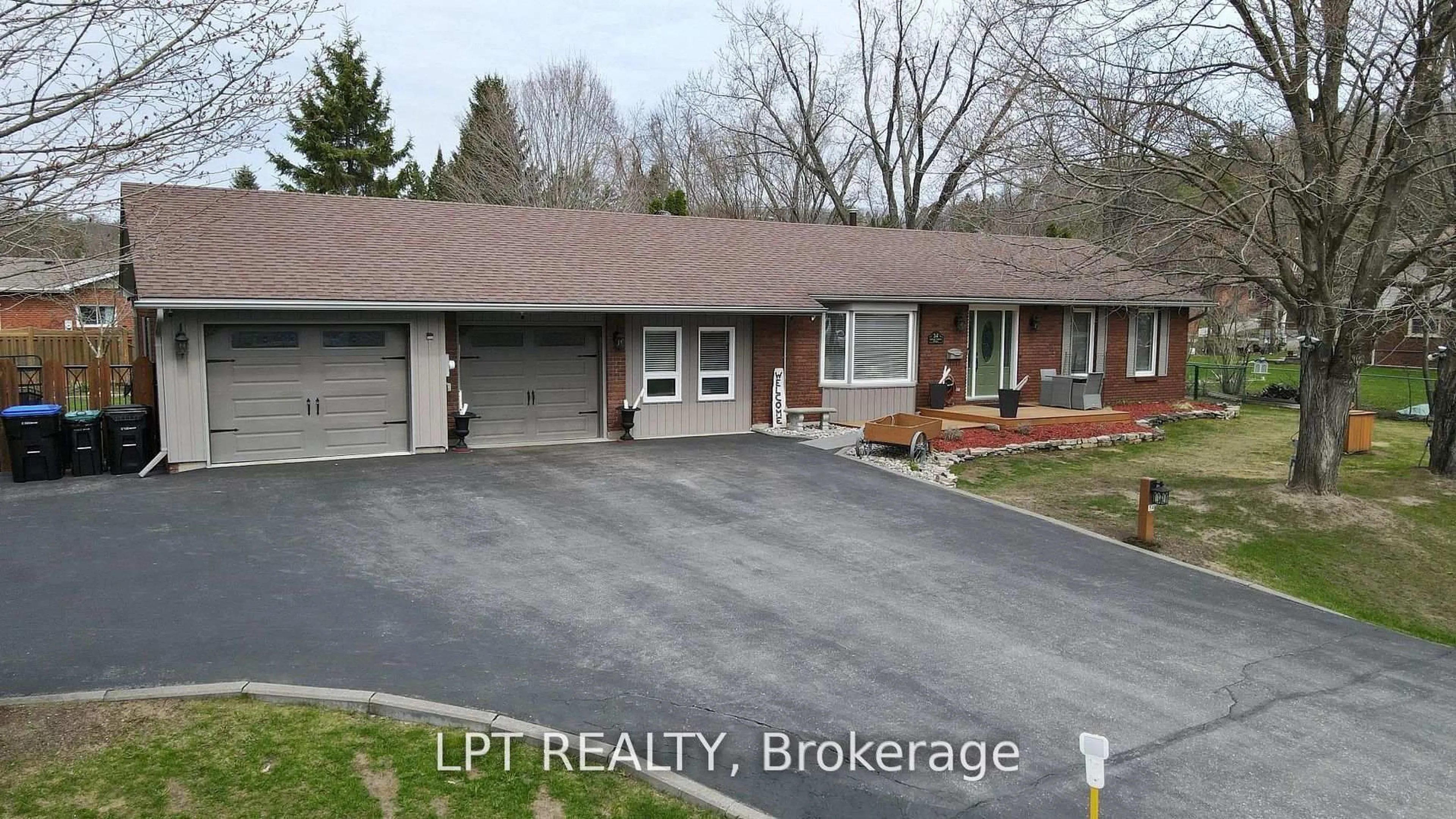 Home with brick exterior material, street for 34 Cedar Creek Rd, Springwater Ontario L9X 0P5