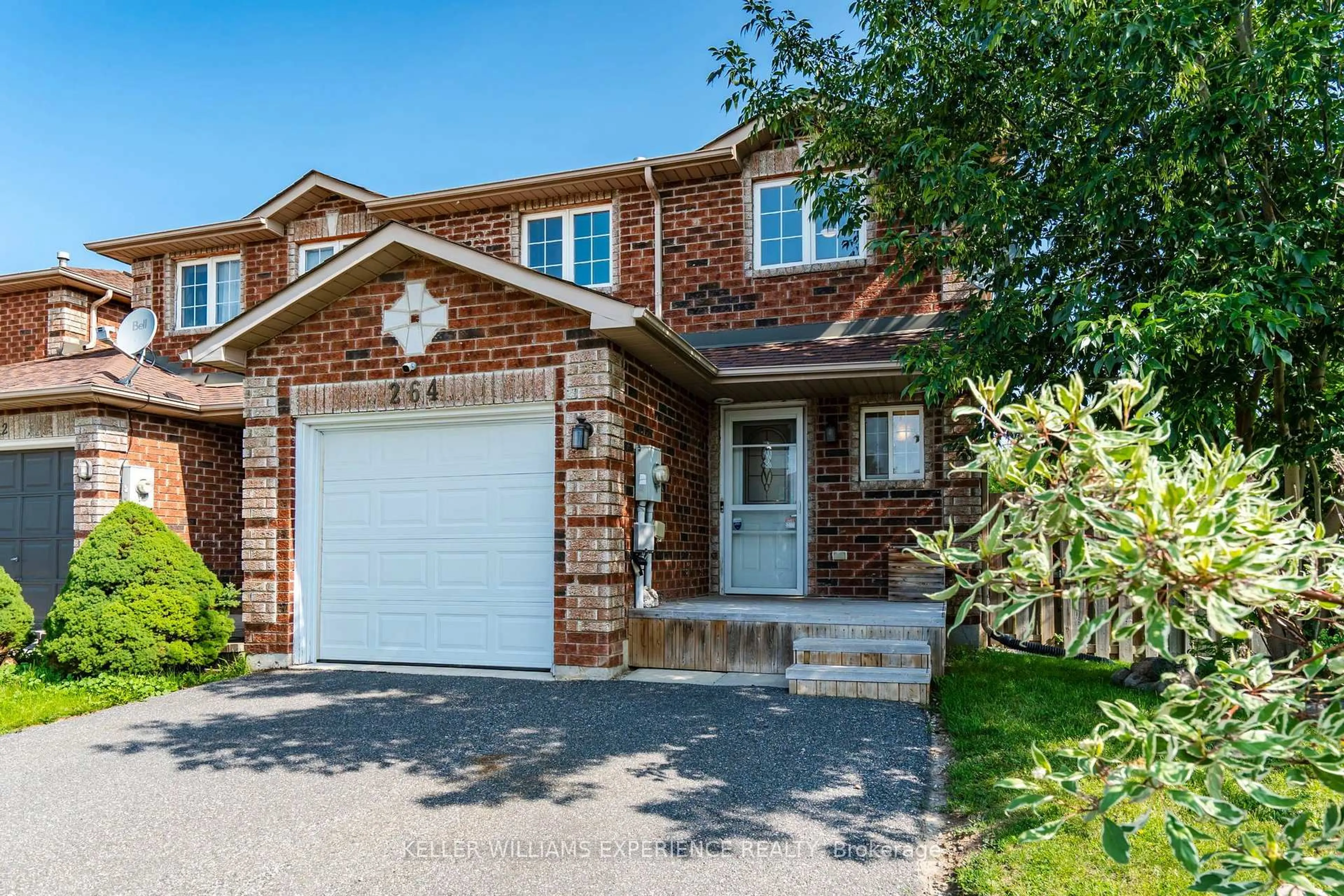 Home with brick exterior material, street for 264 DUNSMORE Lane, Barrie Ontario L4M 7A7