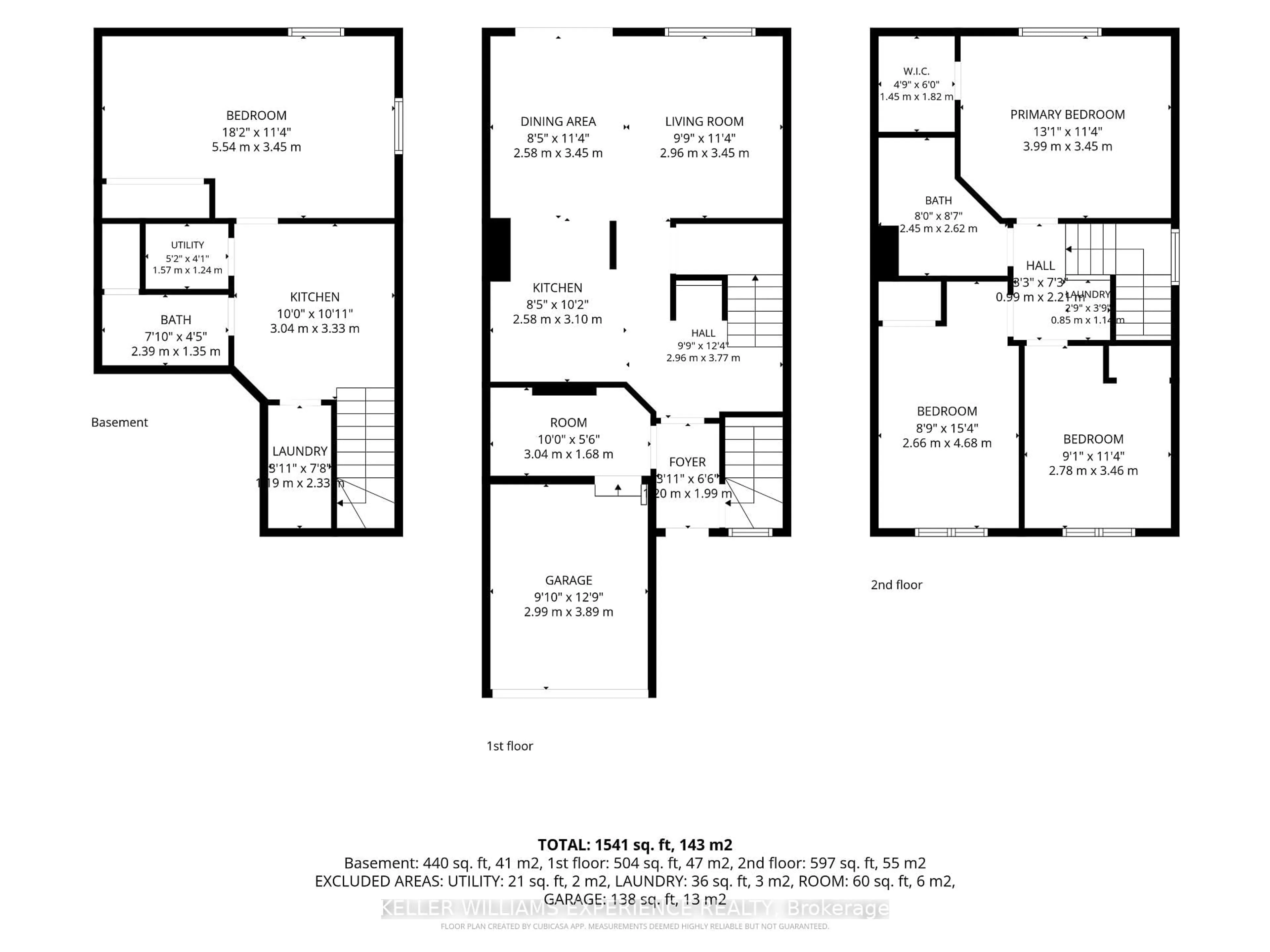 Floor plan for 264 DUNSMORE Lane, Barrie Ontario L4M 7A7