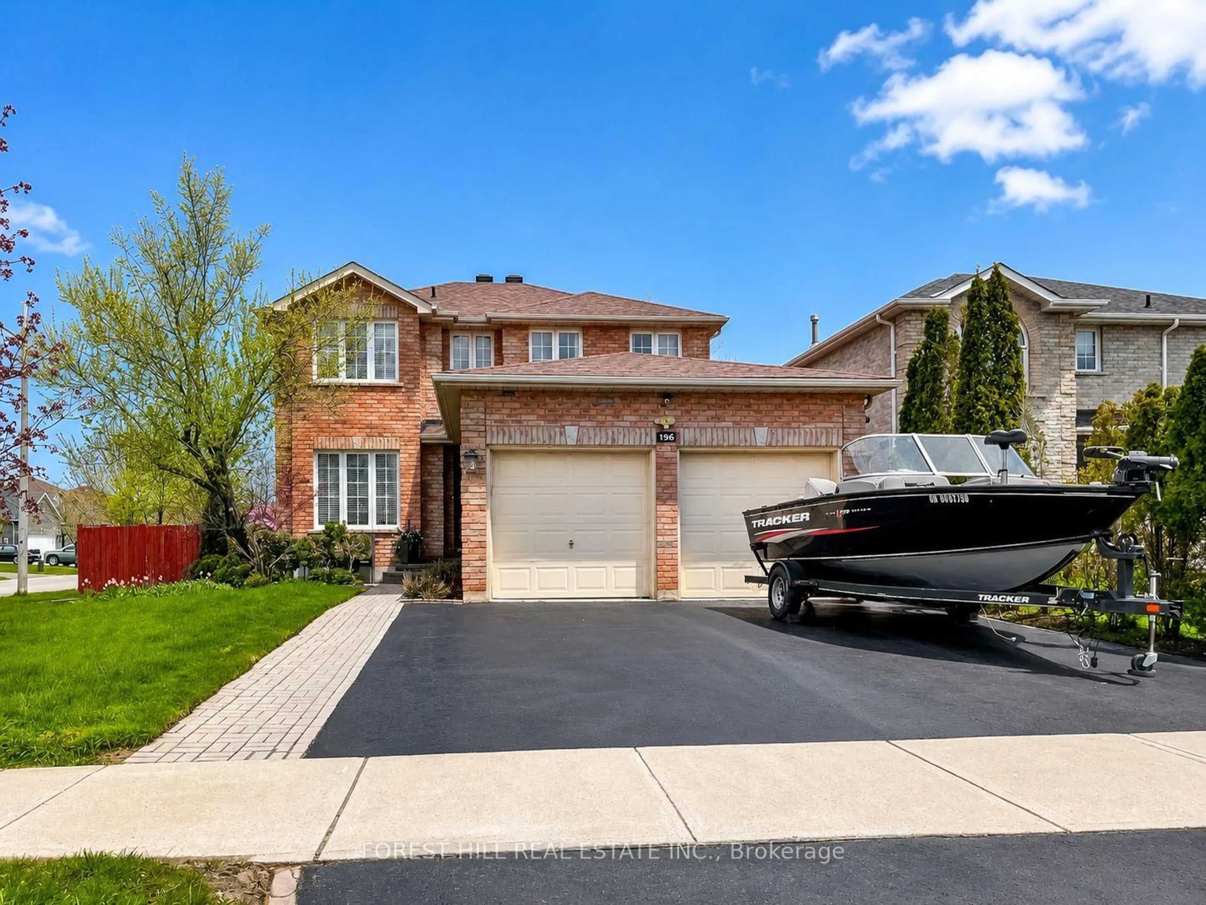 Home with brick exterior material, street for 196 Sproule Dr, Barrie Ontario L4N 0N4