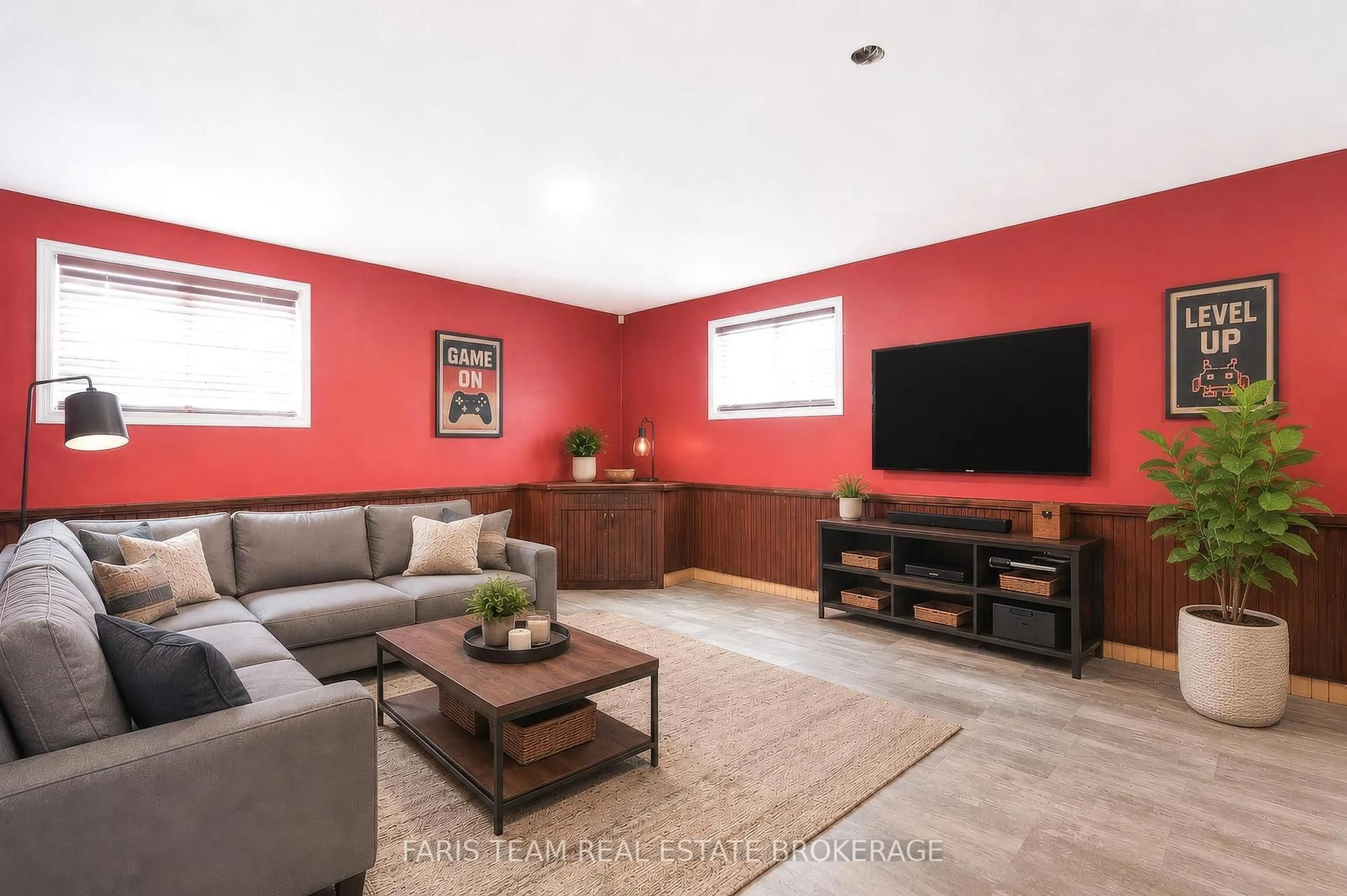 Living room with furniture, unknown for 1008 Rainbow Valley Rd, Springwater Ontario L0L 2K0