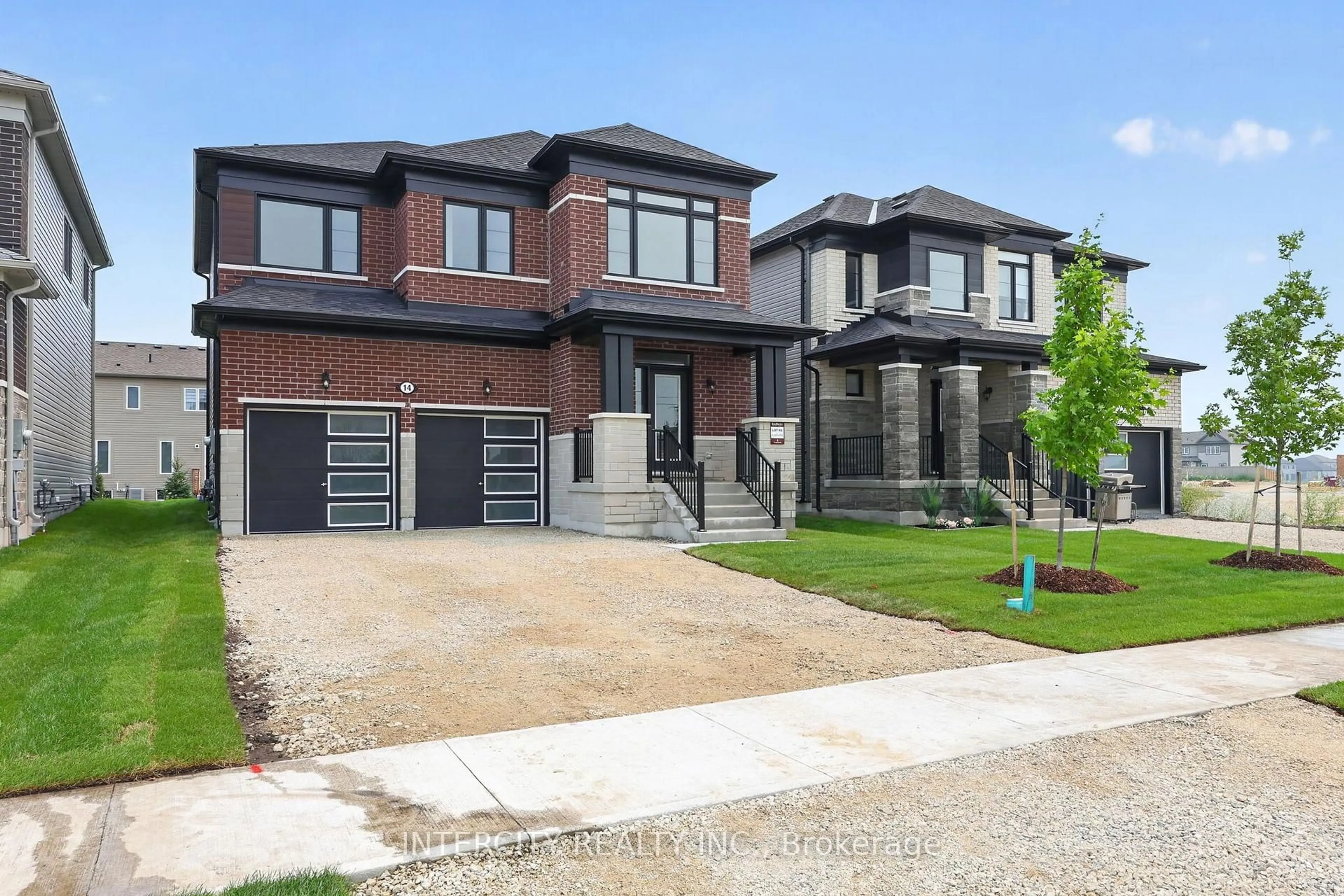 Home with brick exterior material, street for 14 Legacy Circ, Wasaga Beach Ontario L9Z 0L8