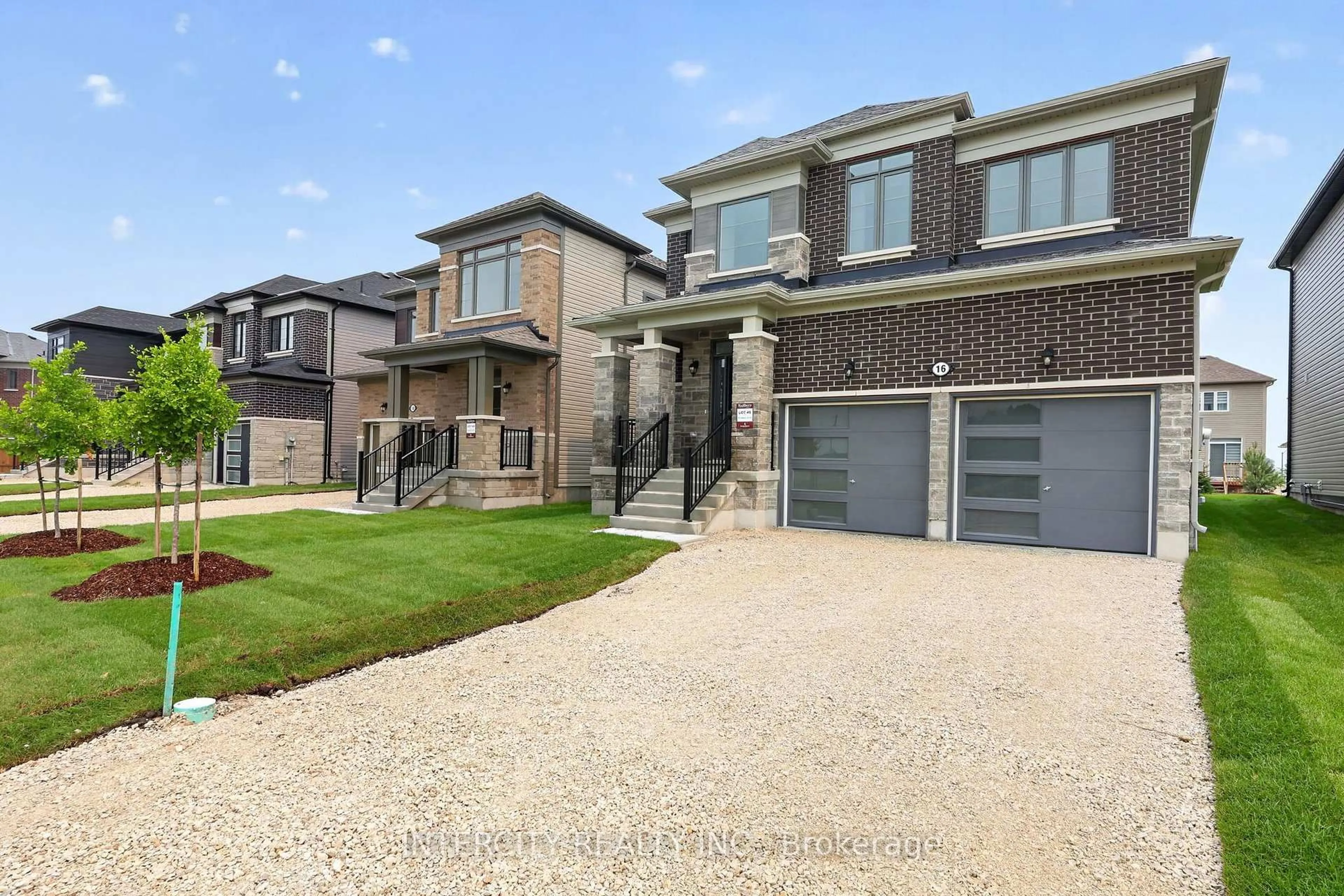 Home with brick exterior material, street for 16 Legacy Circ, Wasaga Beach Ontario L9Z 0L8