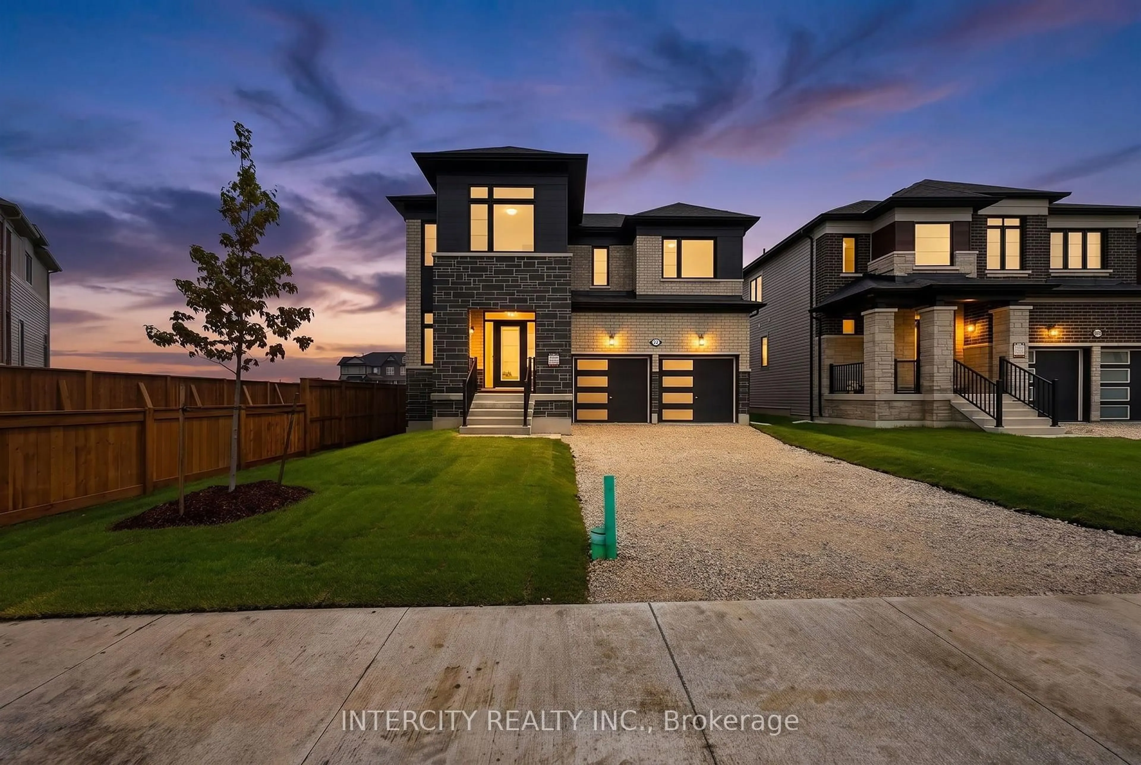 Home with brick exterior material, street for 22 Legacy Circ, Wasaga Beach Ontario L9Z 0L8