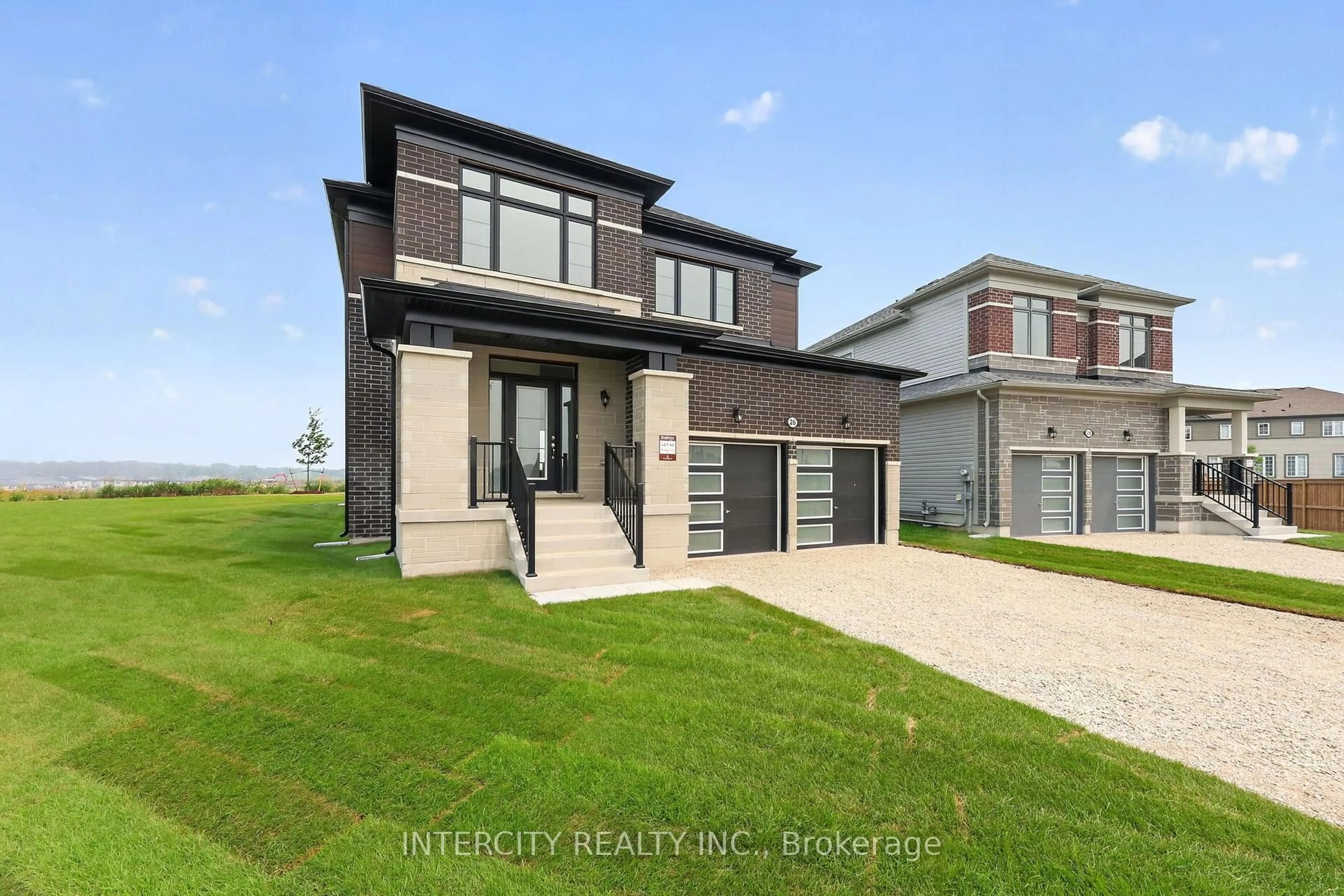 Home with brick exterior material, street for 26 Legacy Circ, Wasaga Beach Ontario L9Z 0L8