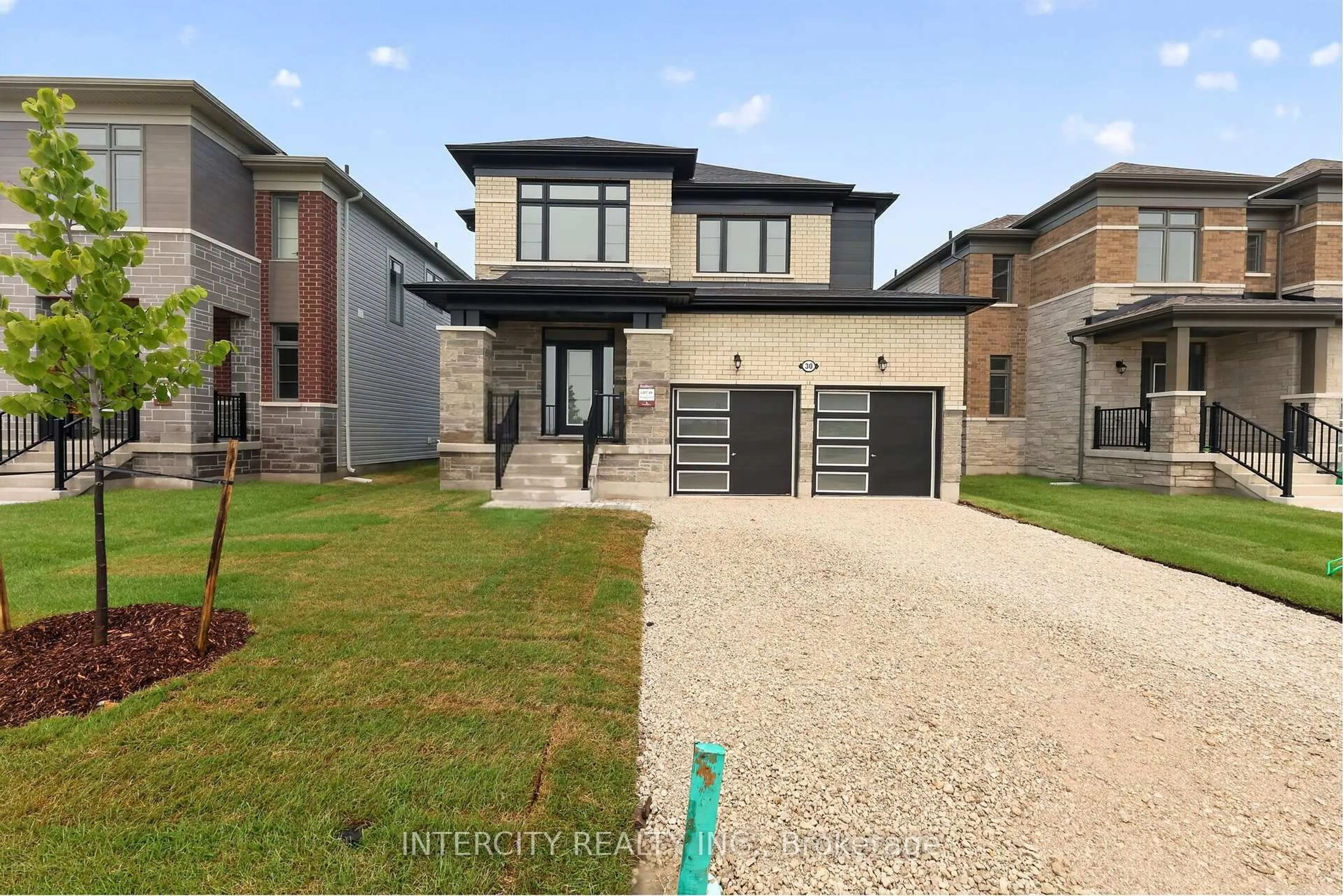 Home with brick exterior material, street for 30 Legacy Circ, Wasaga Beach Ontario L9Z 0M5