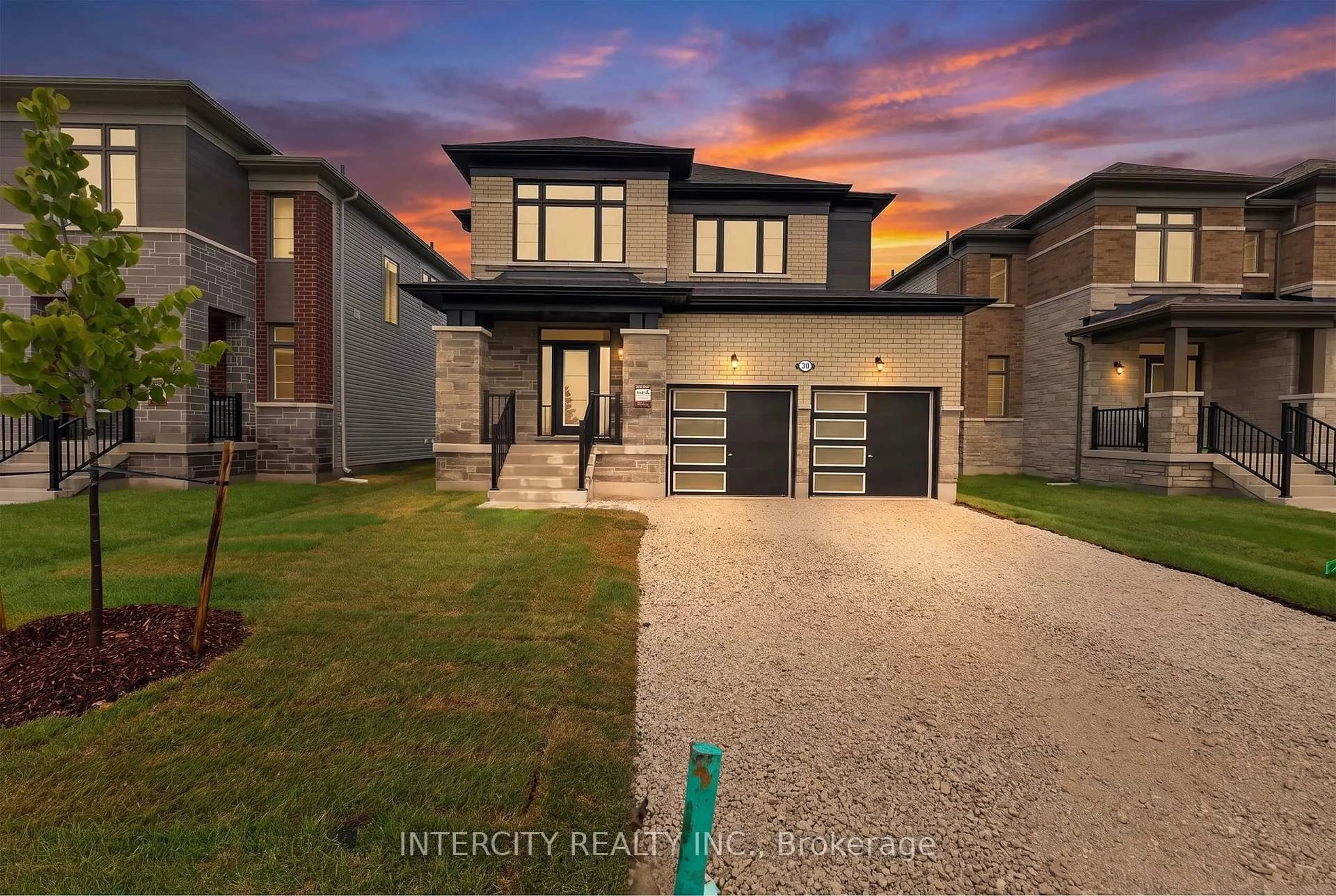Home with brick exterior material, street for 30 Legacy Circ, Wasaga Beach Ontario L9Z 0M5