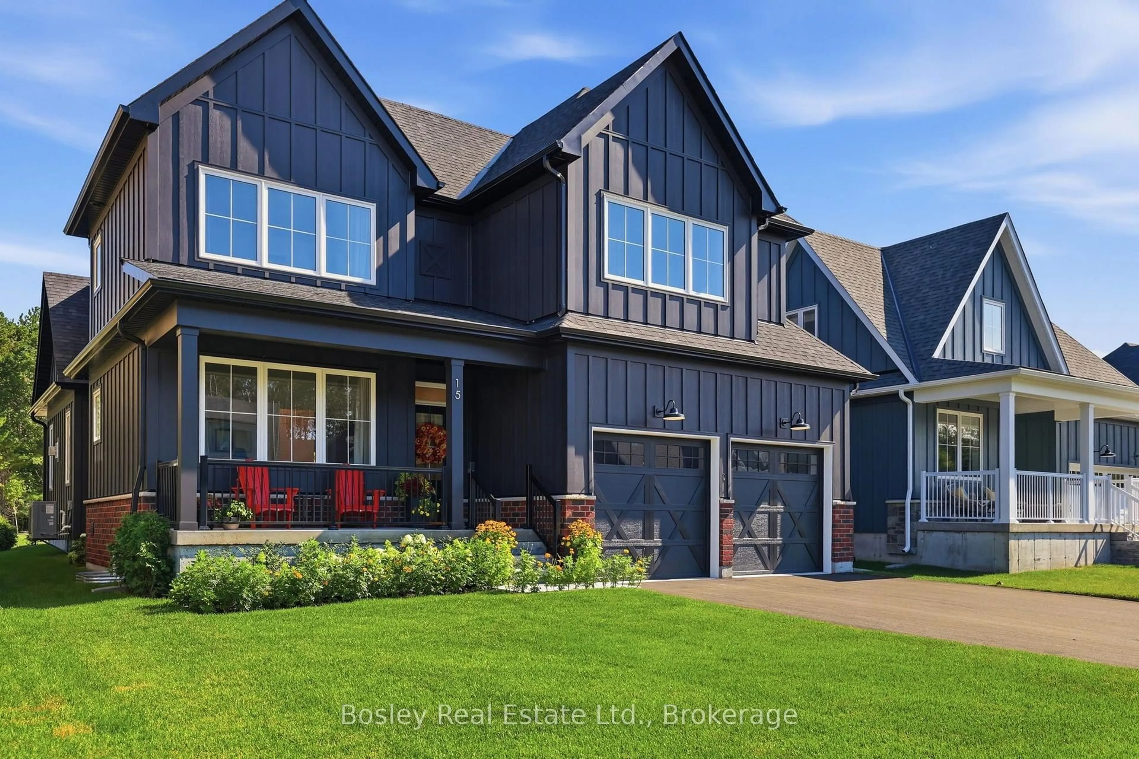 Home with brick exterior material, street for 15 Private McKay Dr, Oro-Medonte Ontario L4M 4Y8