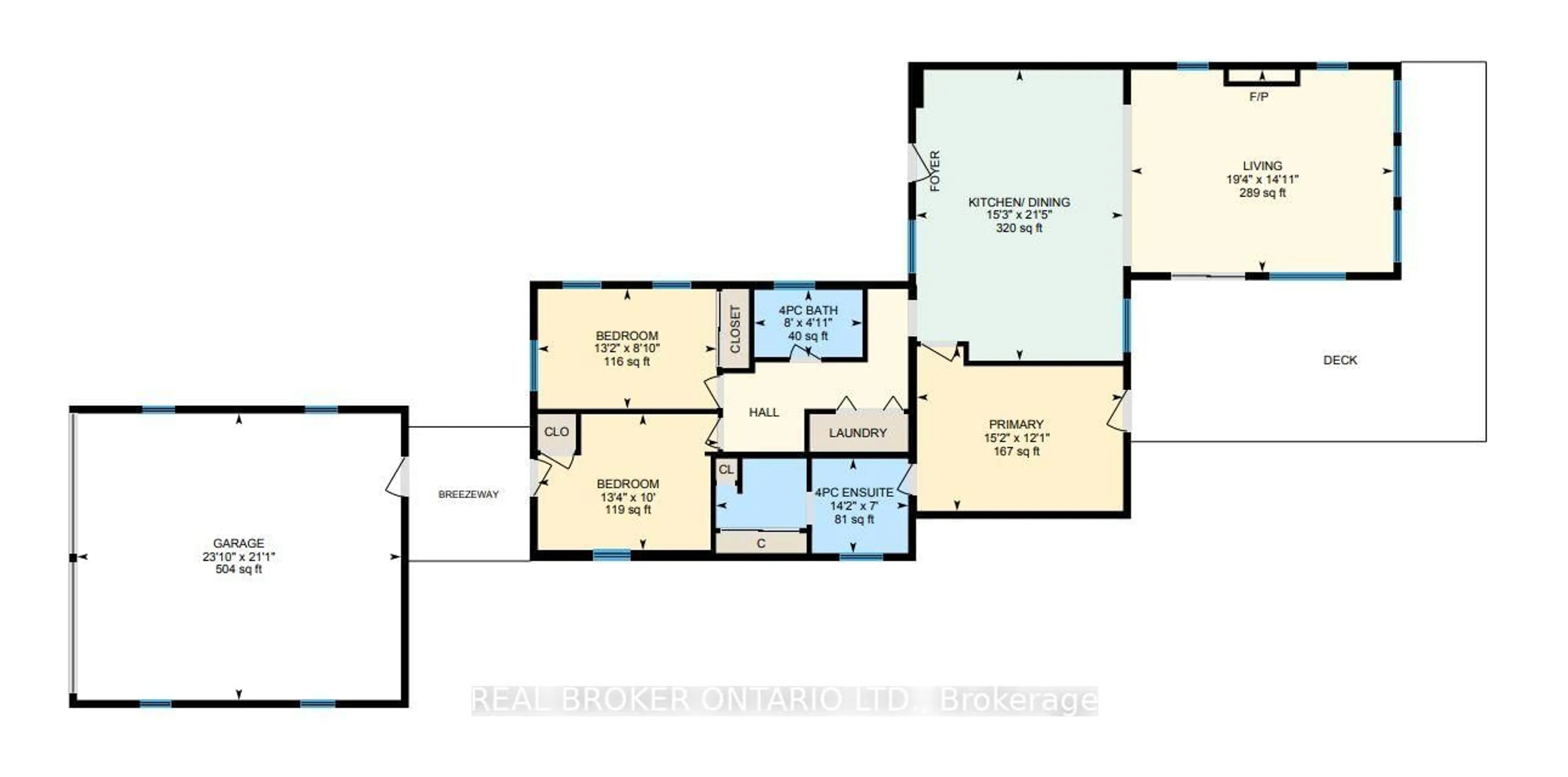 Floor plan for 5818 Victoria Park Rd, Ramara Ontario L3V 0T3