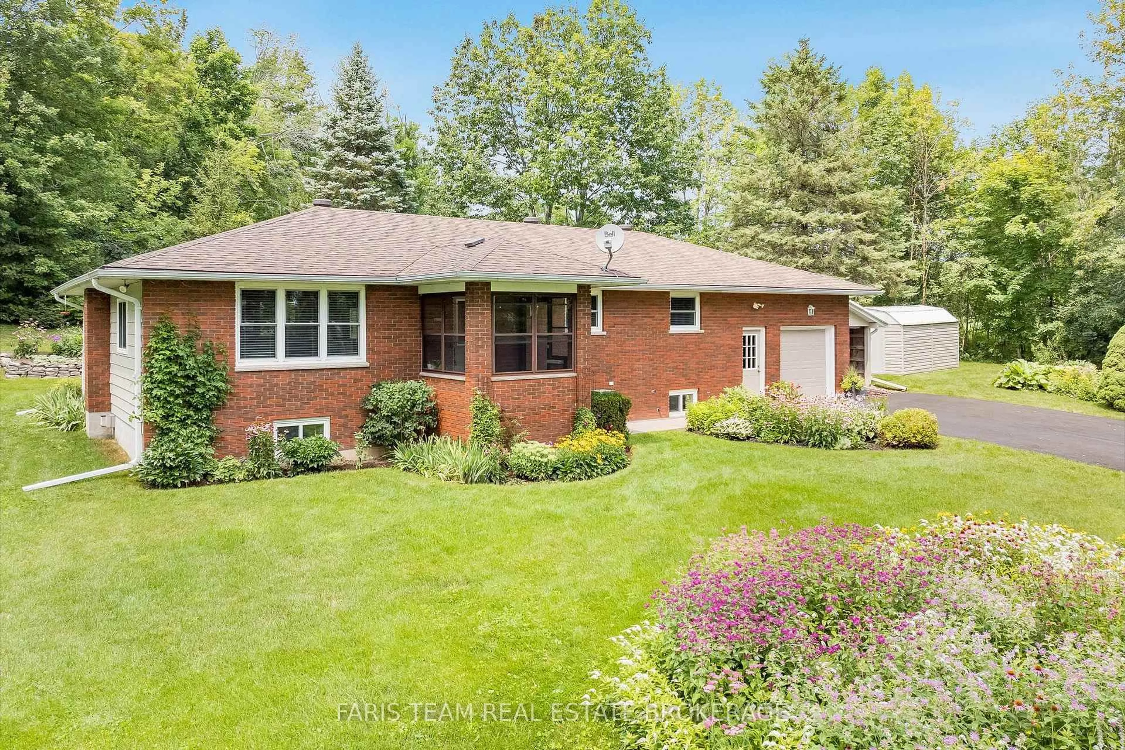Home with brick exterior material, street for 182 Moon Point Dr, Oro-Medonte Ontario L3V 0R8