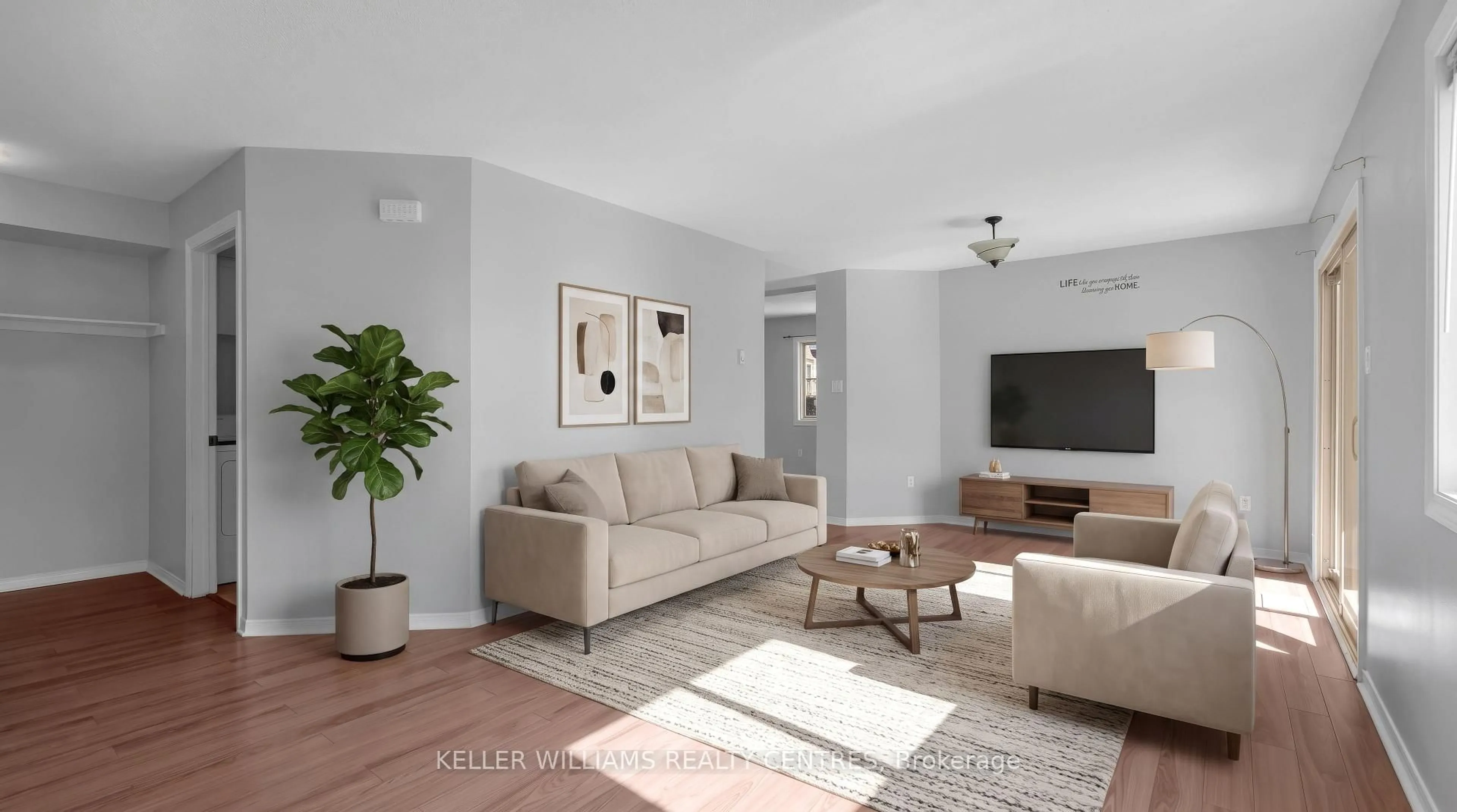 Living room with furniture, unknown for 22 Meadow Lane #2, Barrie Ontario L4N 7K2