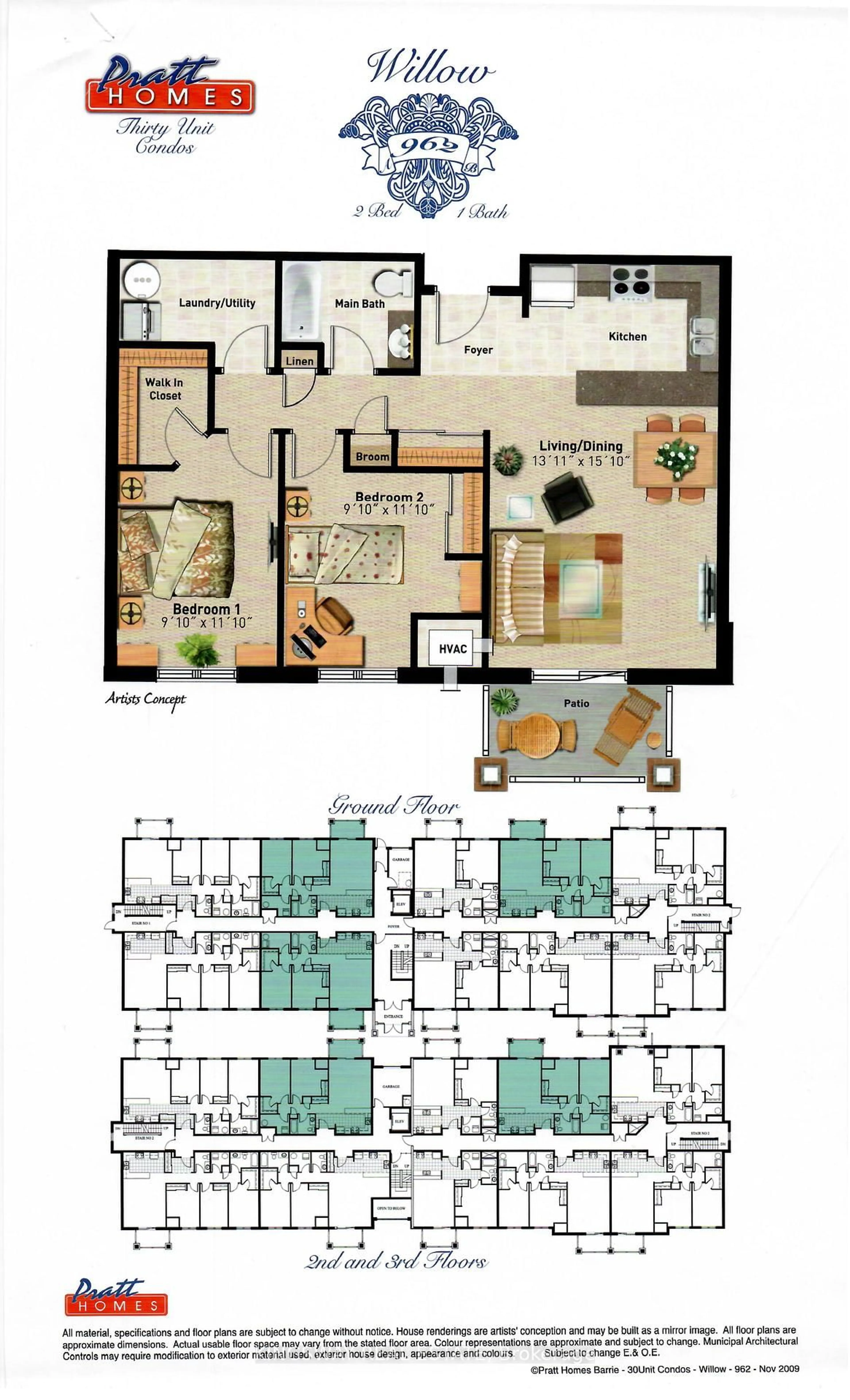 Floor plan for 41 Coulter St #19, Barrie Ontario L4N 6L9