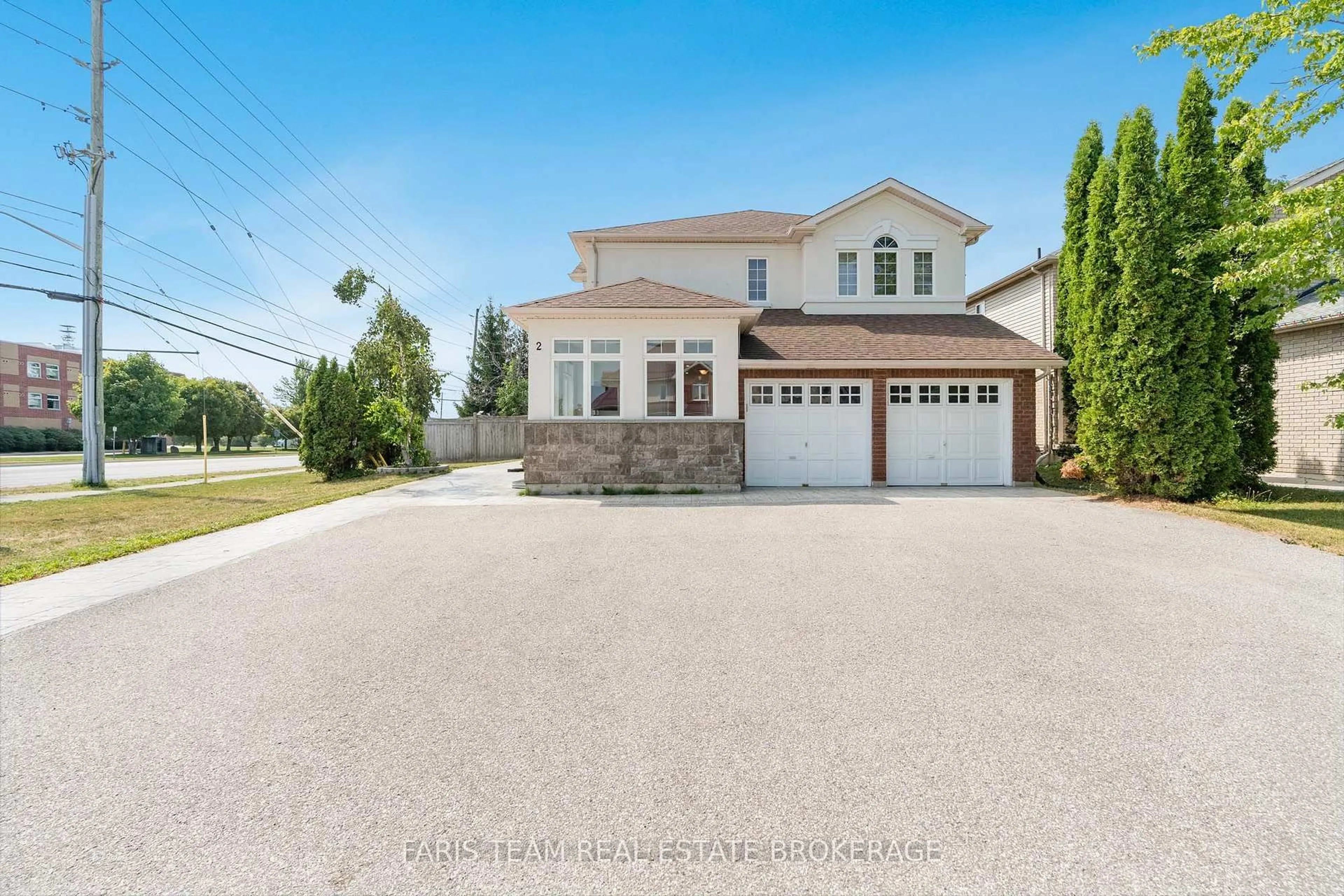 Home with brick exterior material, street for 2 Vanessa Dr, Orillia Ontario L3V 7Y8