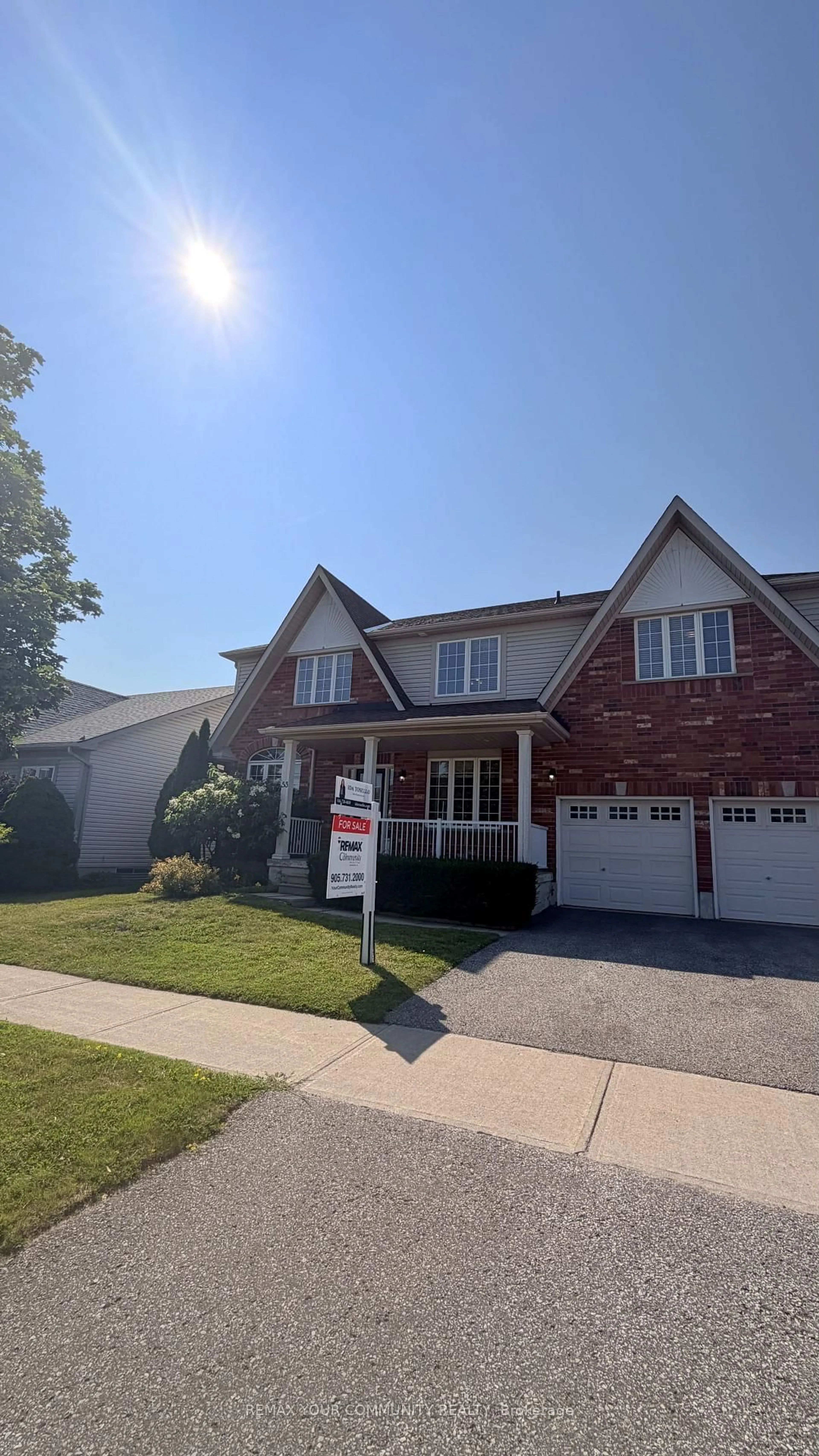 Home with brick exterior material, street for 53 Brookwood Dr, Barrie Ontario L4N 0Z1