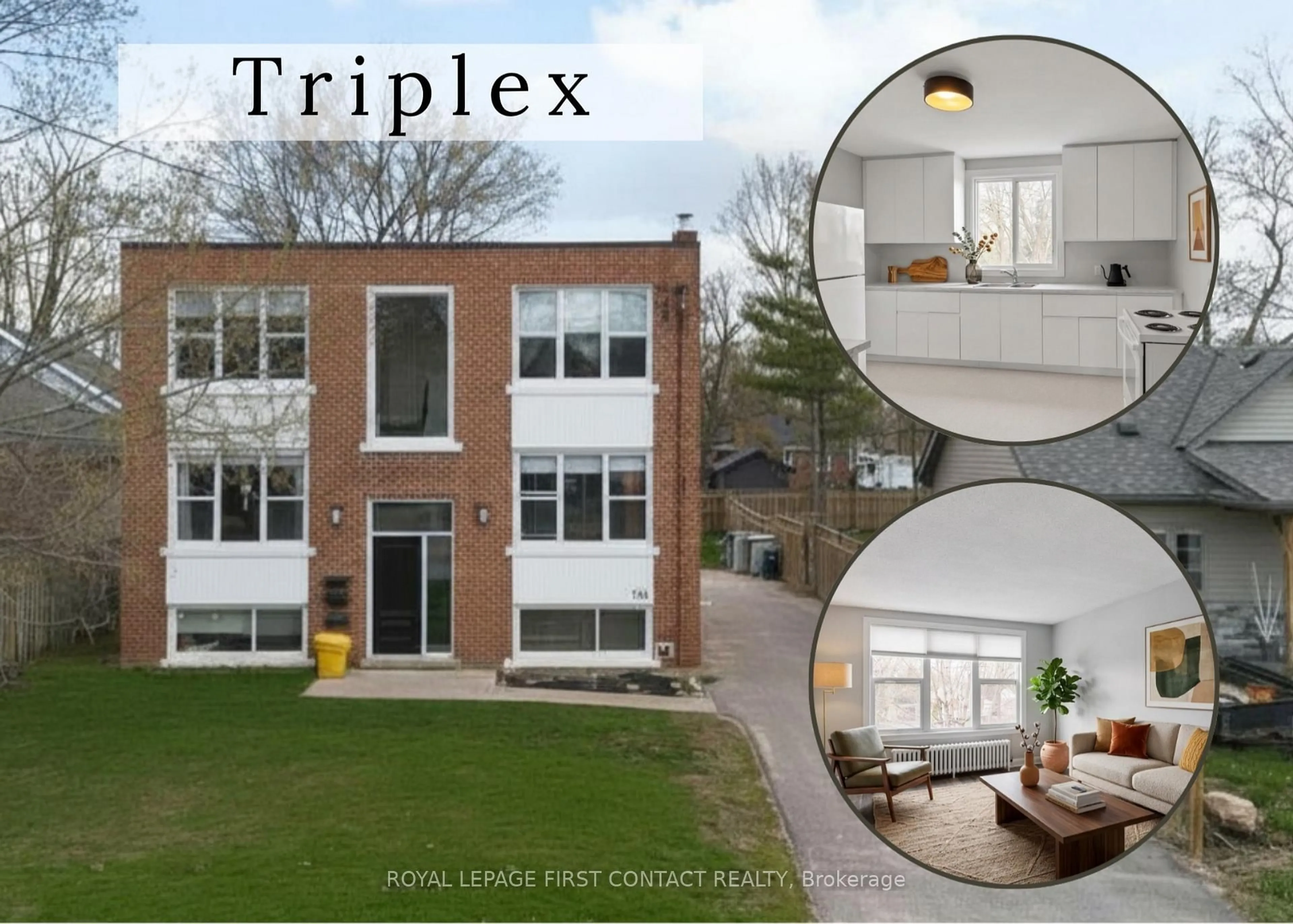 Home with brick exterior material, street for 134 Napier St, Barrie Ontario L4M 1W5