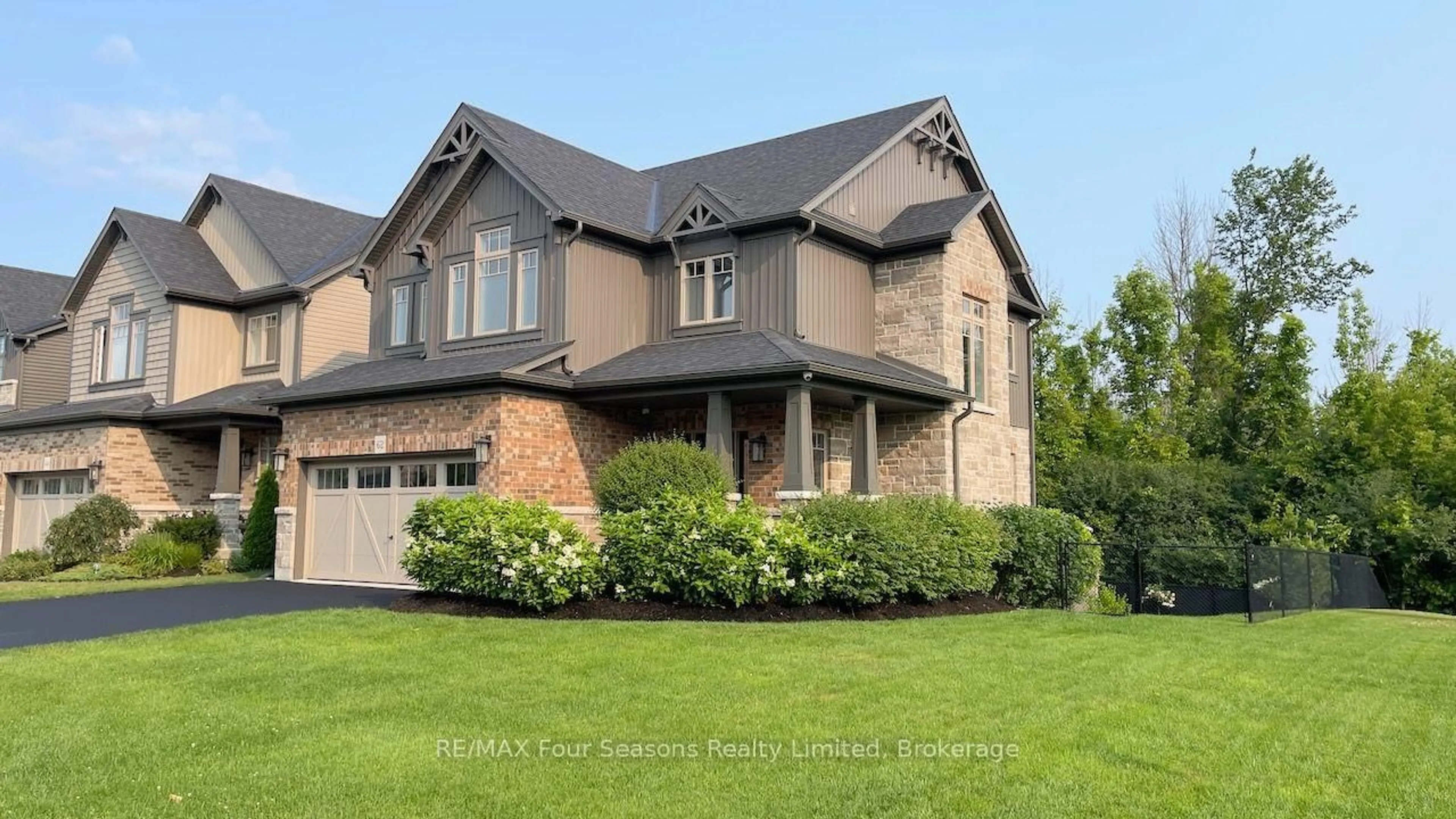 Home with brick exterior material, street for 62 FOLEY Cres, Collingwood Ontario L9Y 3B7