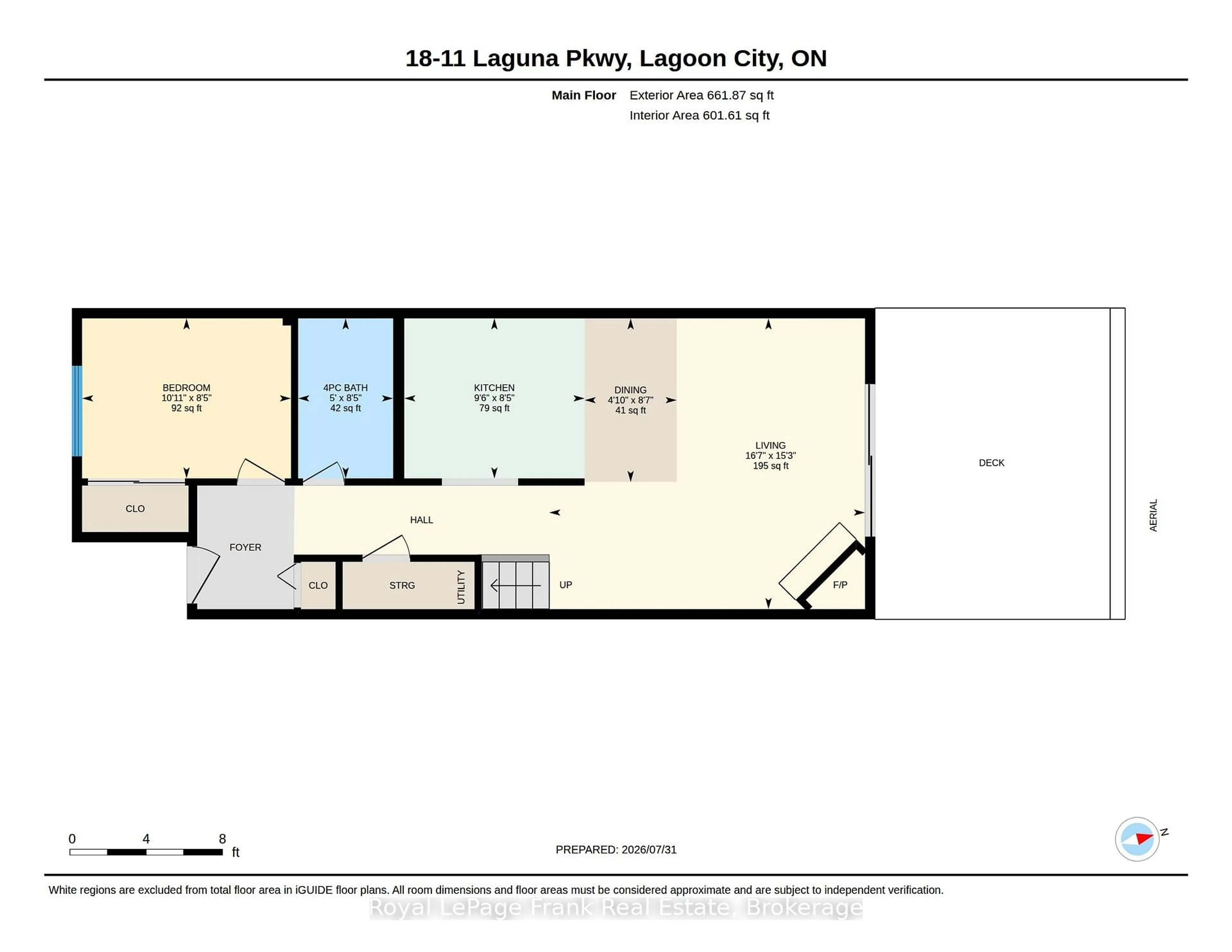 Floor plan for 11 Laguna Pkwy #18, Ramara Ontario L0K 1B0