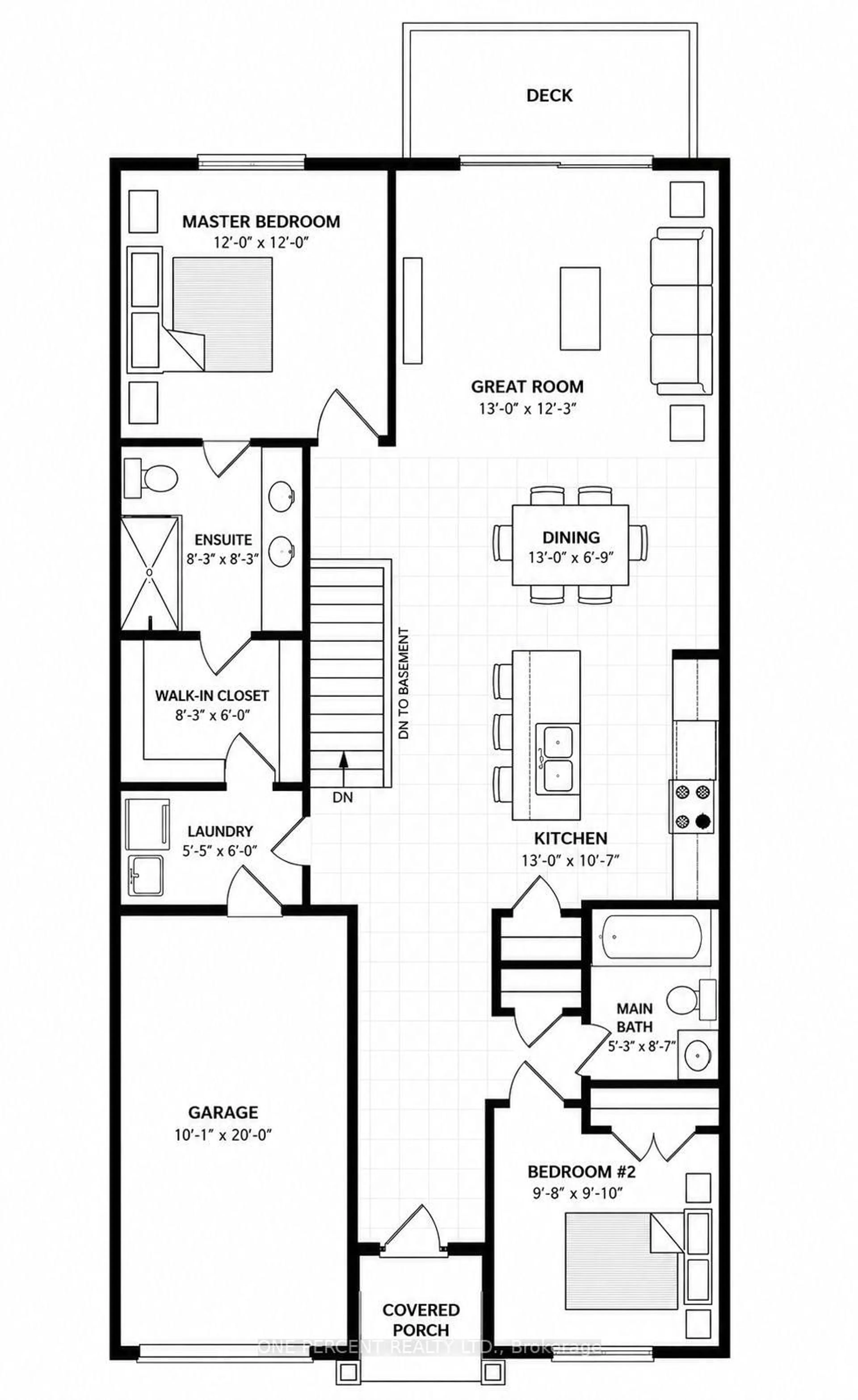 Floor plan for 945 Cook Dr, Midland Ontario L4R 0E4
