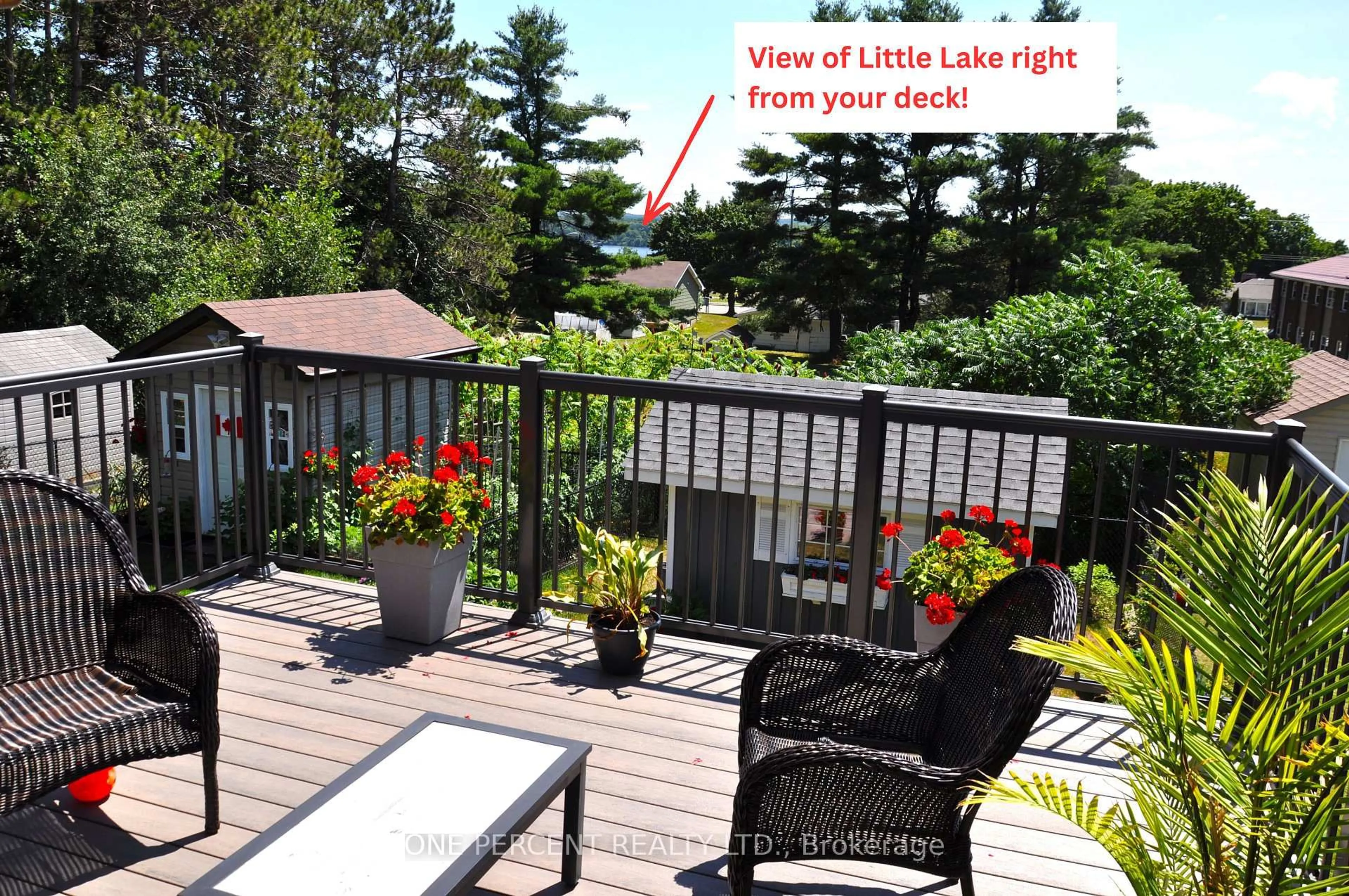 Patio, water/lake/river/ocean view for 945 Cook Dr, Midland Ontario L4R 0E4