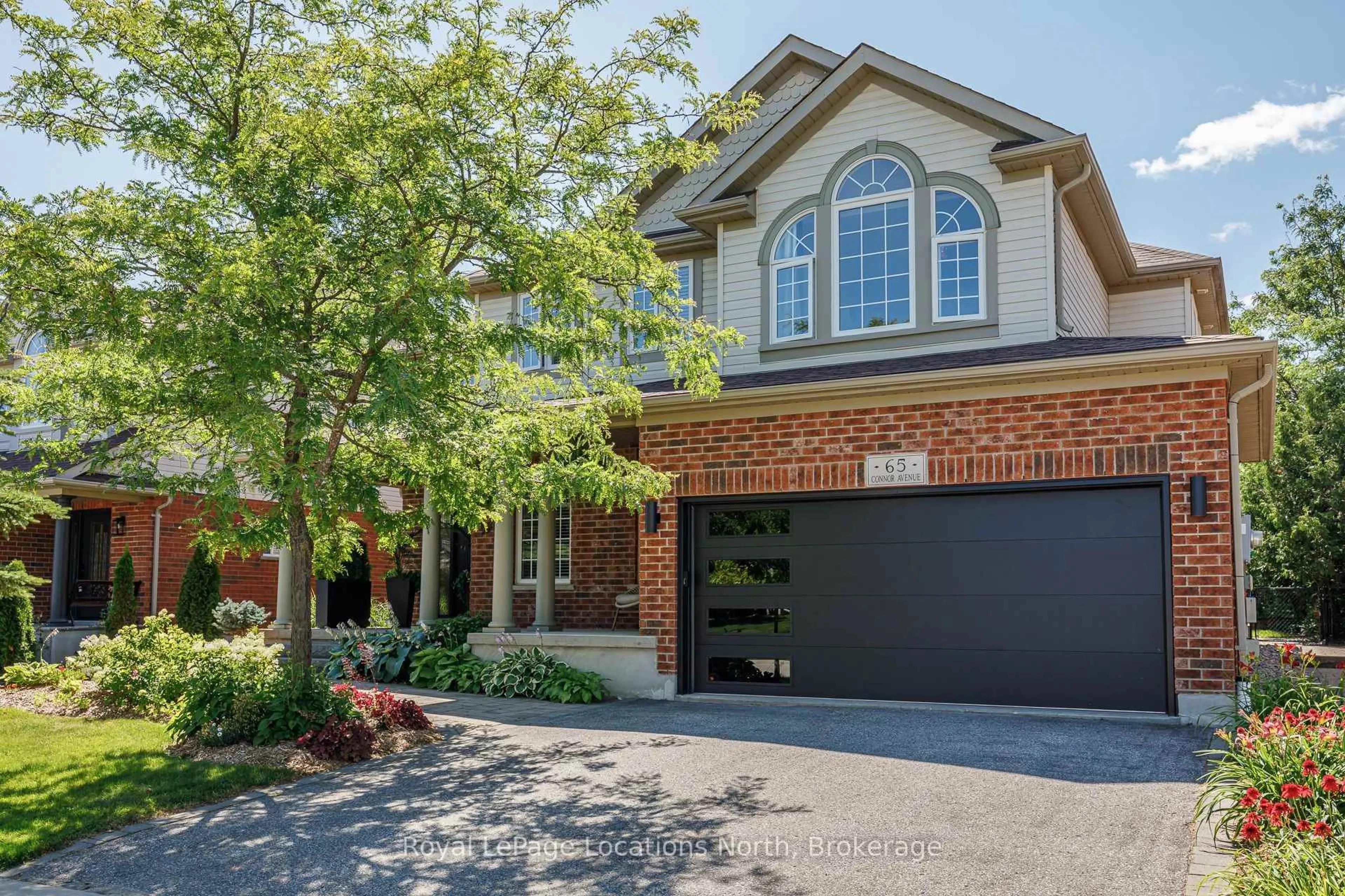 Home with brick exterior material, street for 65 Connor Ave, Collingwood Ontario L9Y 5K7