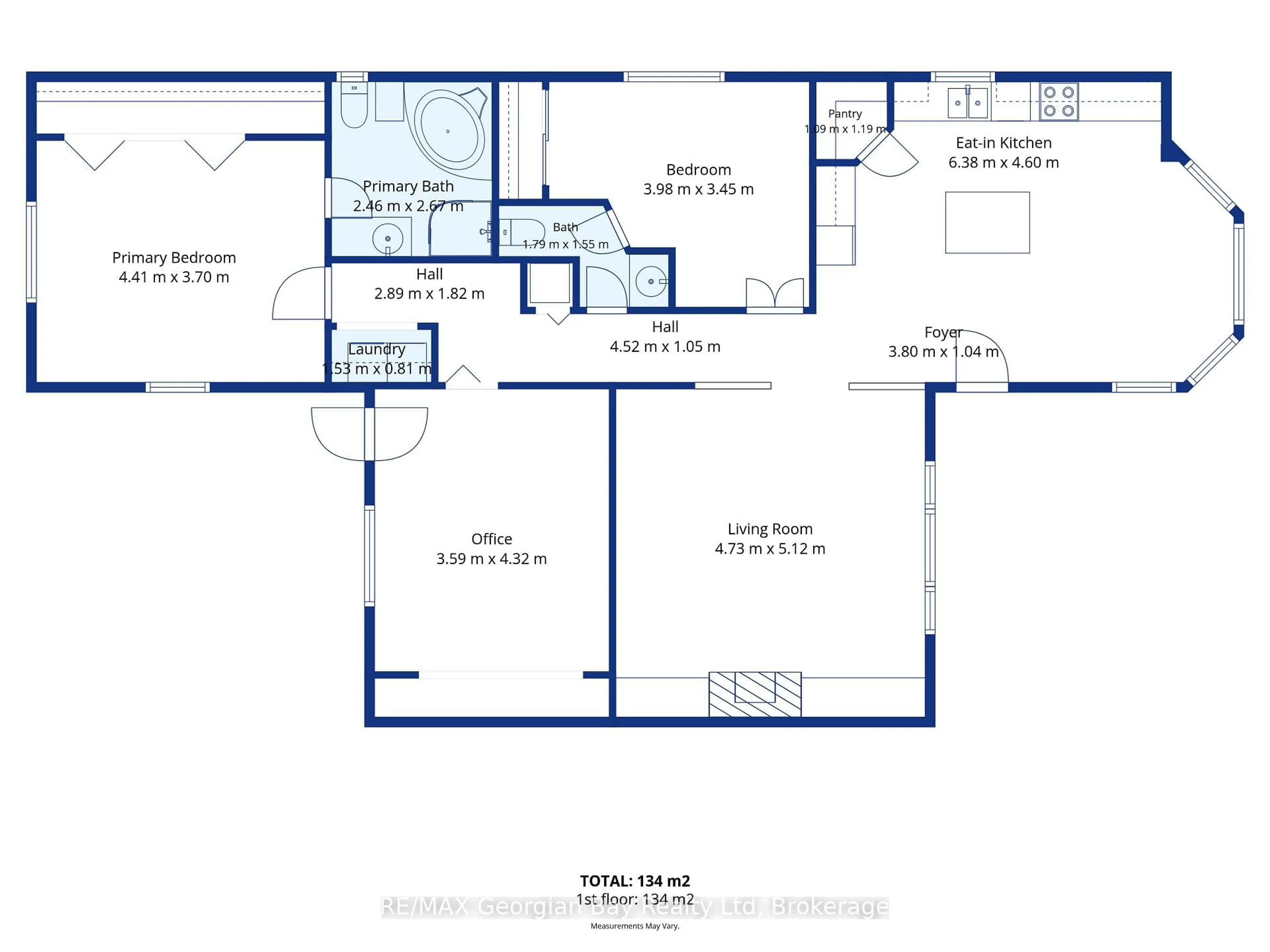 Floor plan for 5411 Elliott Sdrd #27 Scottsdale, Tay Ontario L4R 4K3