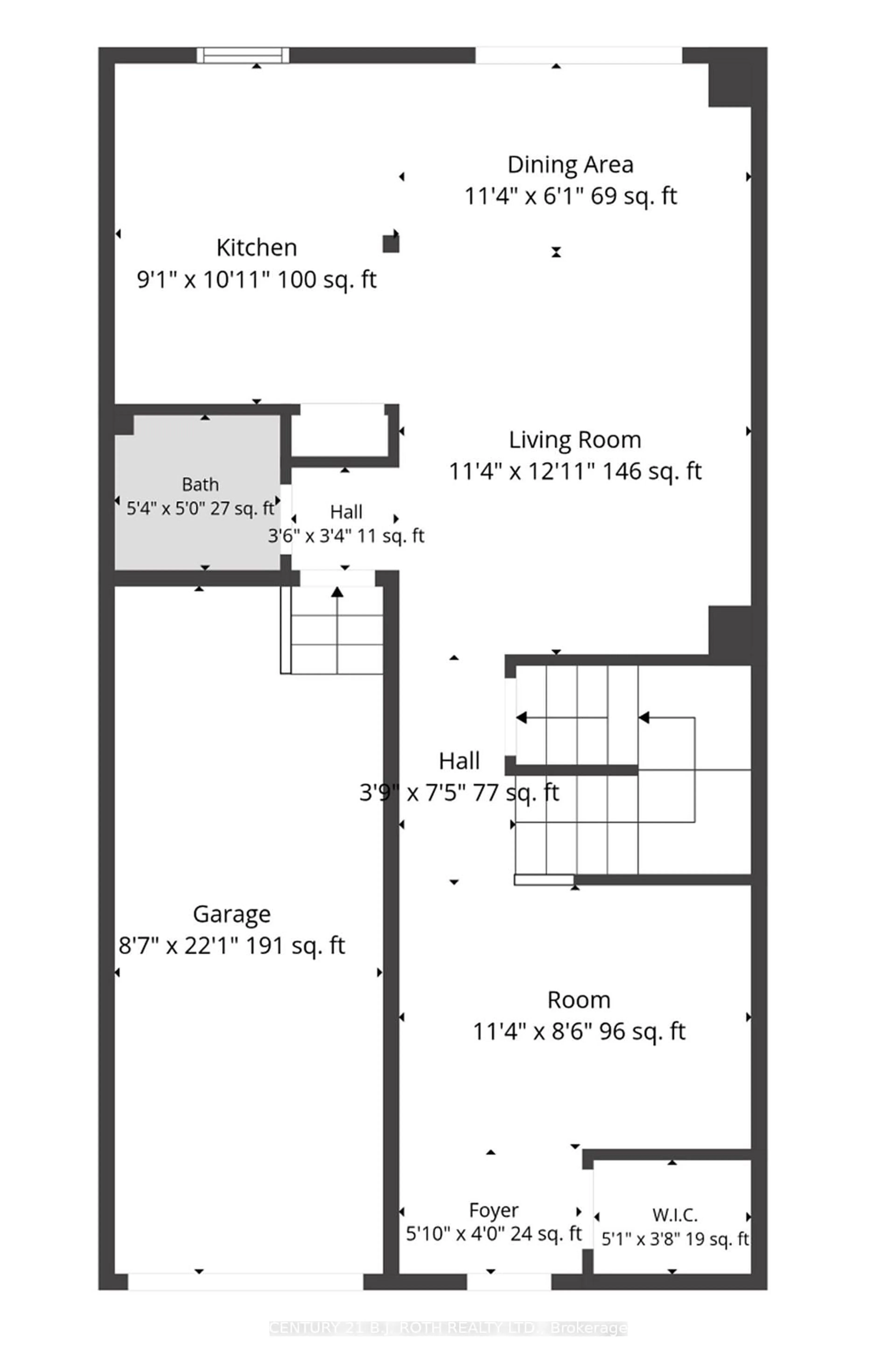 Floor plan for 24 Brown Bear St, Barrie Ontario L9J 0H8