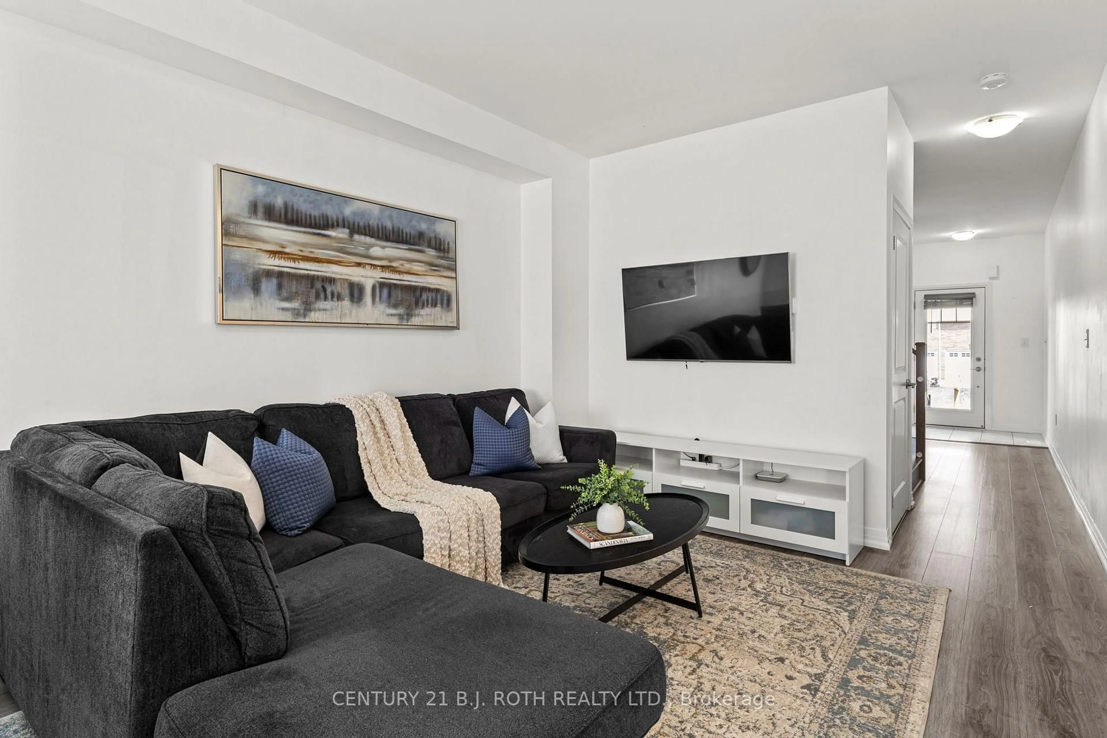 Living room with furniture, unknown for 24 Brown Bear St, Barrie Ontario L9J 0H8