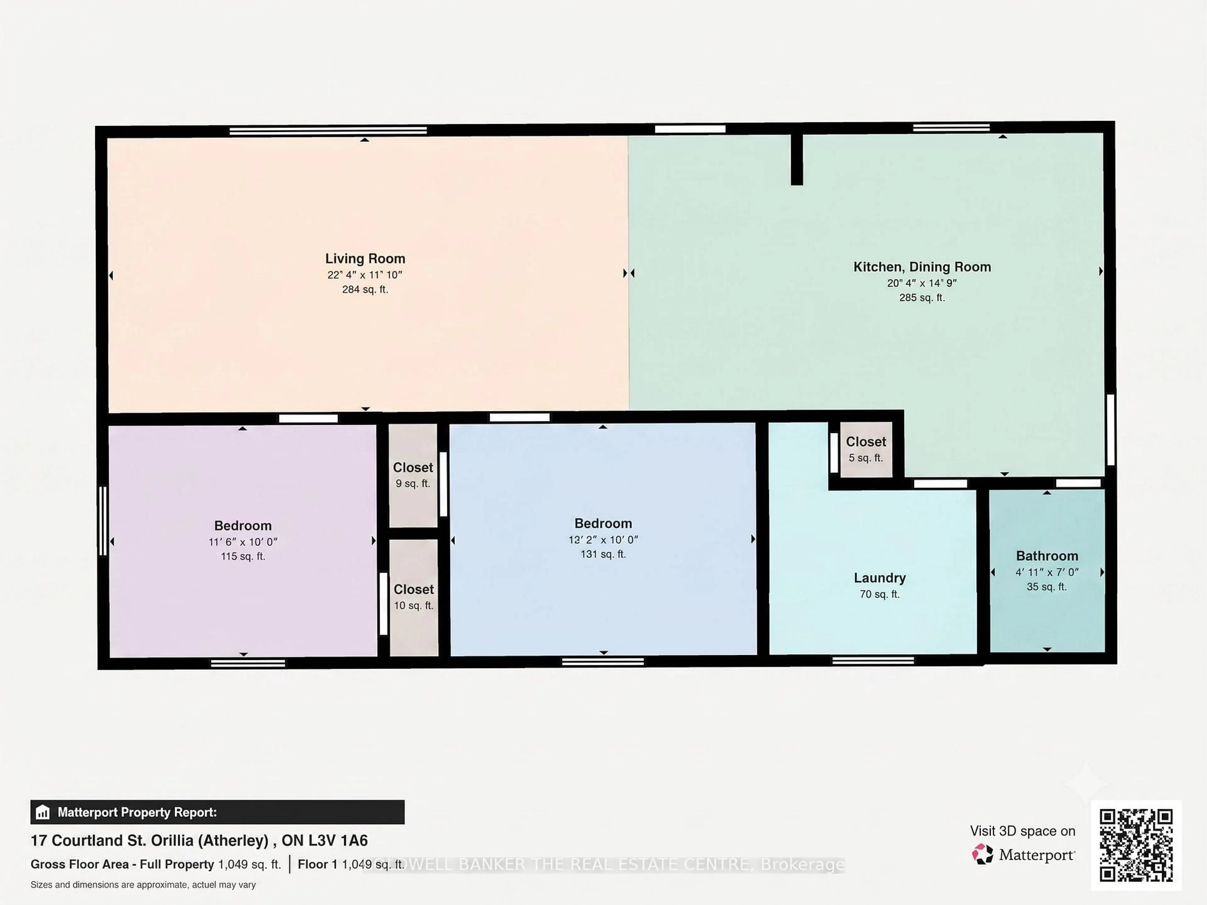 Floor plan for 17 COURTLAND St, Ramara Ontario L3V 1A6